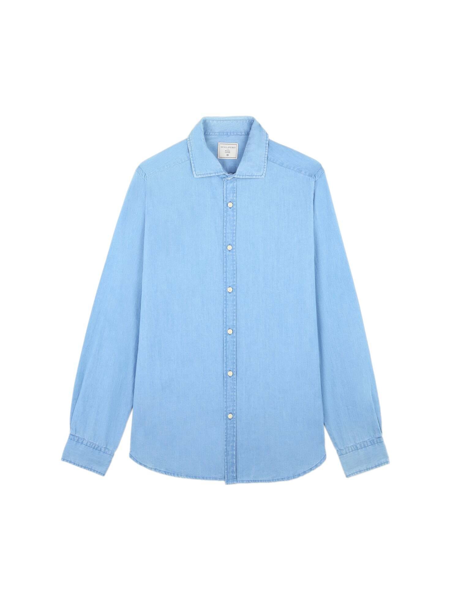 Scalpers Srajca  moder denim