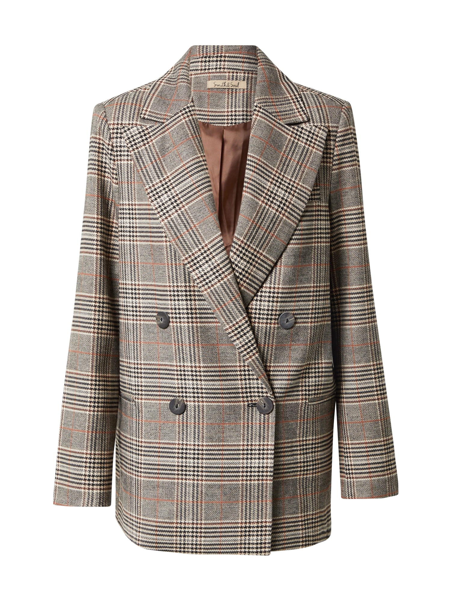 Smith&Soul Blazer  kremna / rjasto rjava / siva / črna