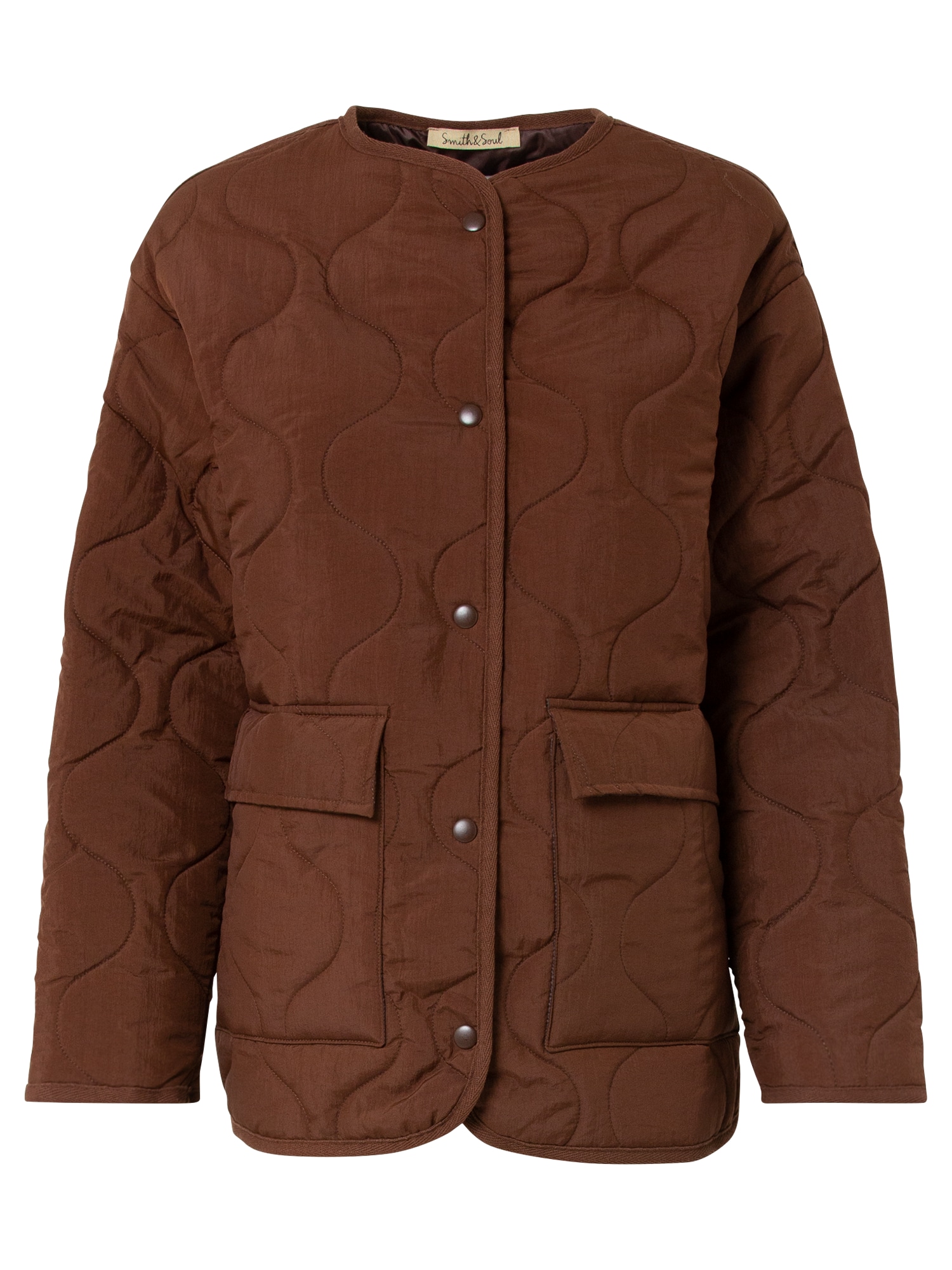 Smith&Soul Prehodna jakna  temno rjava