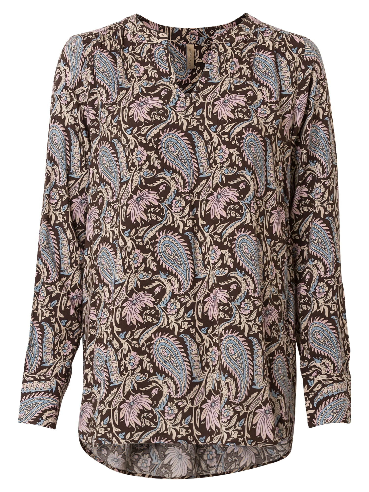 Soyaconcept Bluza 'GISELE'  opal / čokolada / breskev / roza