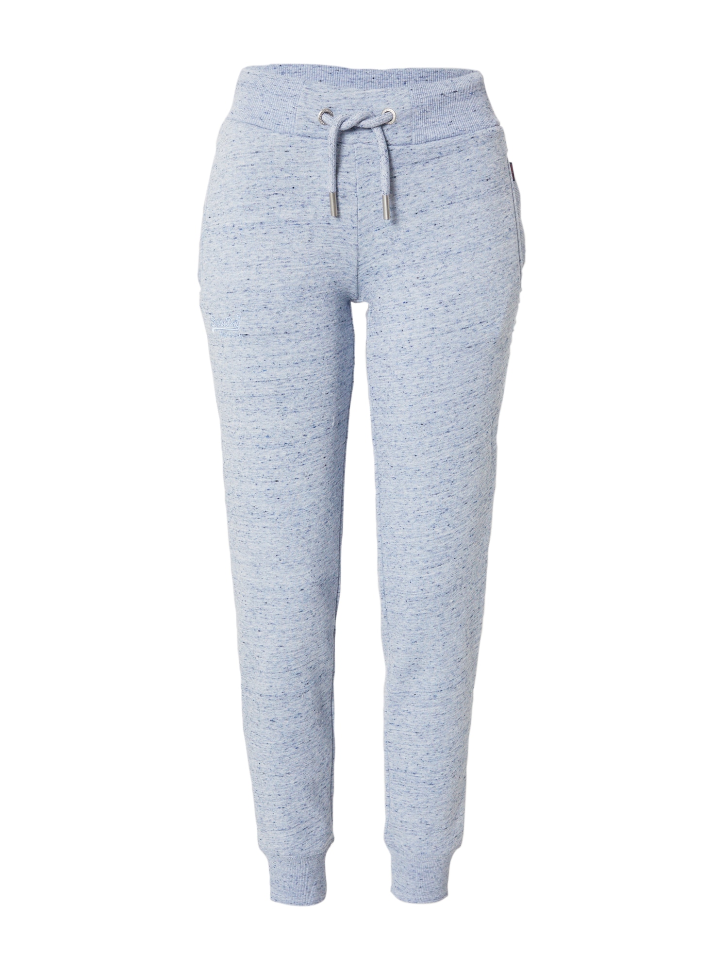 Superdry Hlače  progasto modra