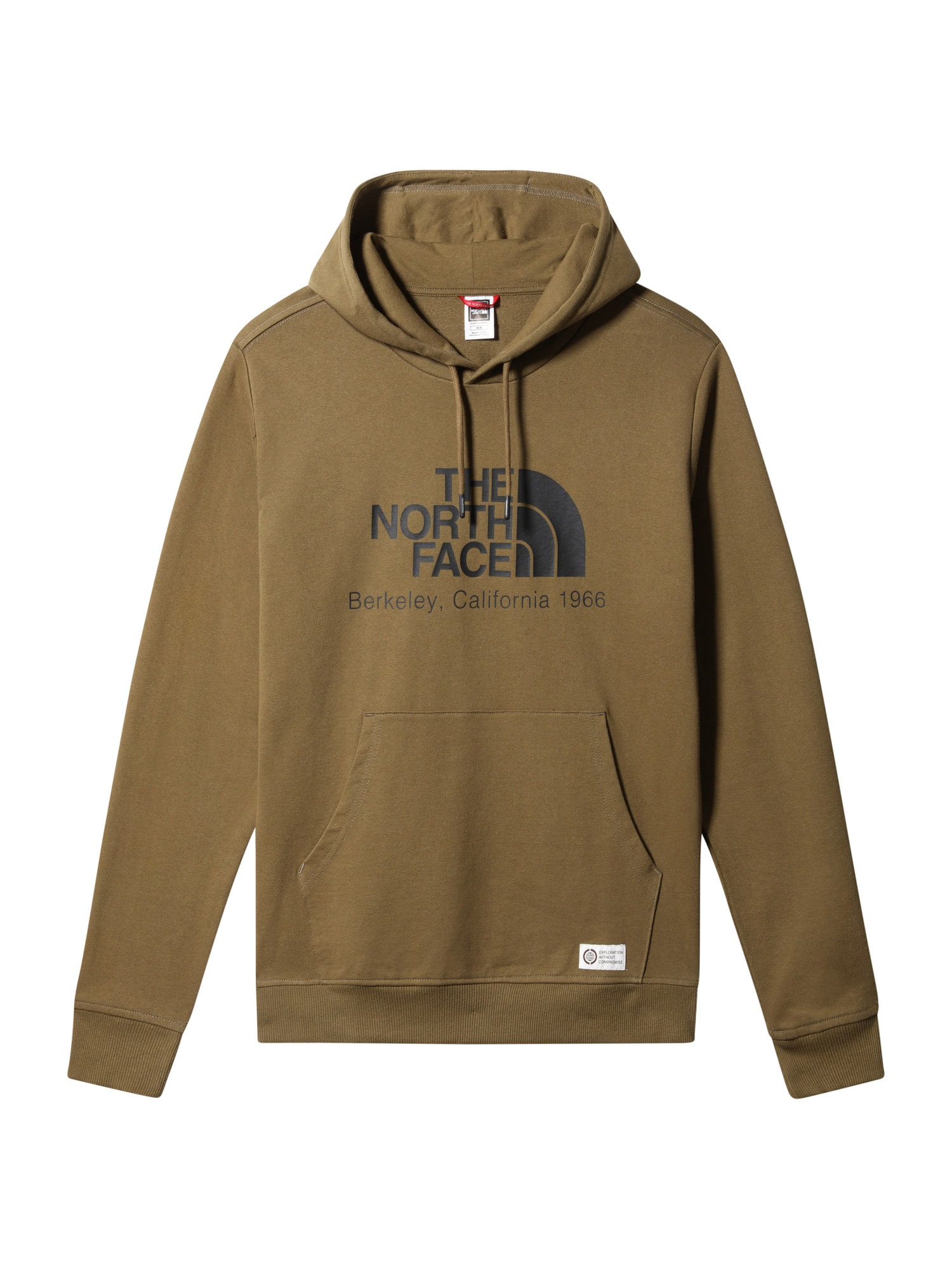 THE NORTH FACE Majica  svetlo rjava / črna