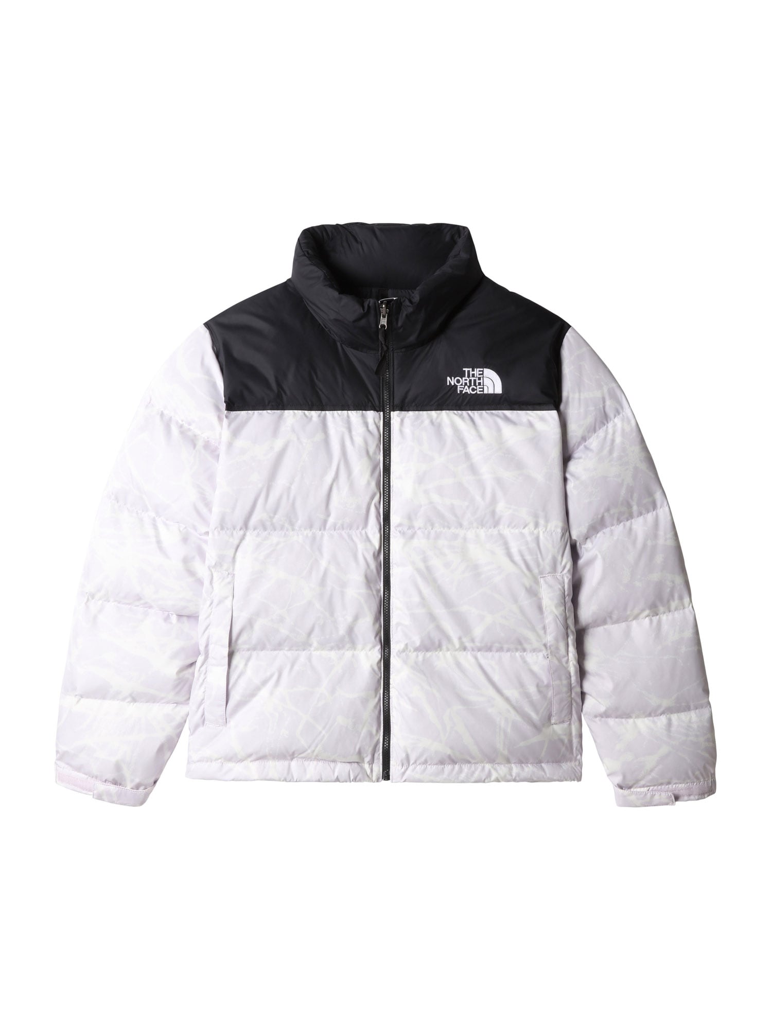 THE NORTH FACE Prehodna jakna 'NUPTSE'  pastelno lila / črna / bela