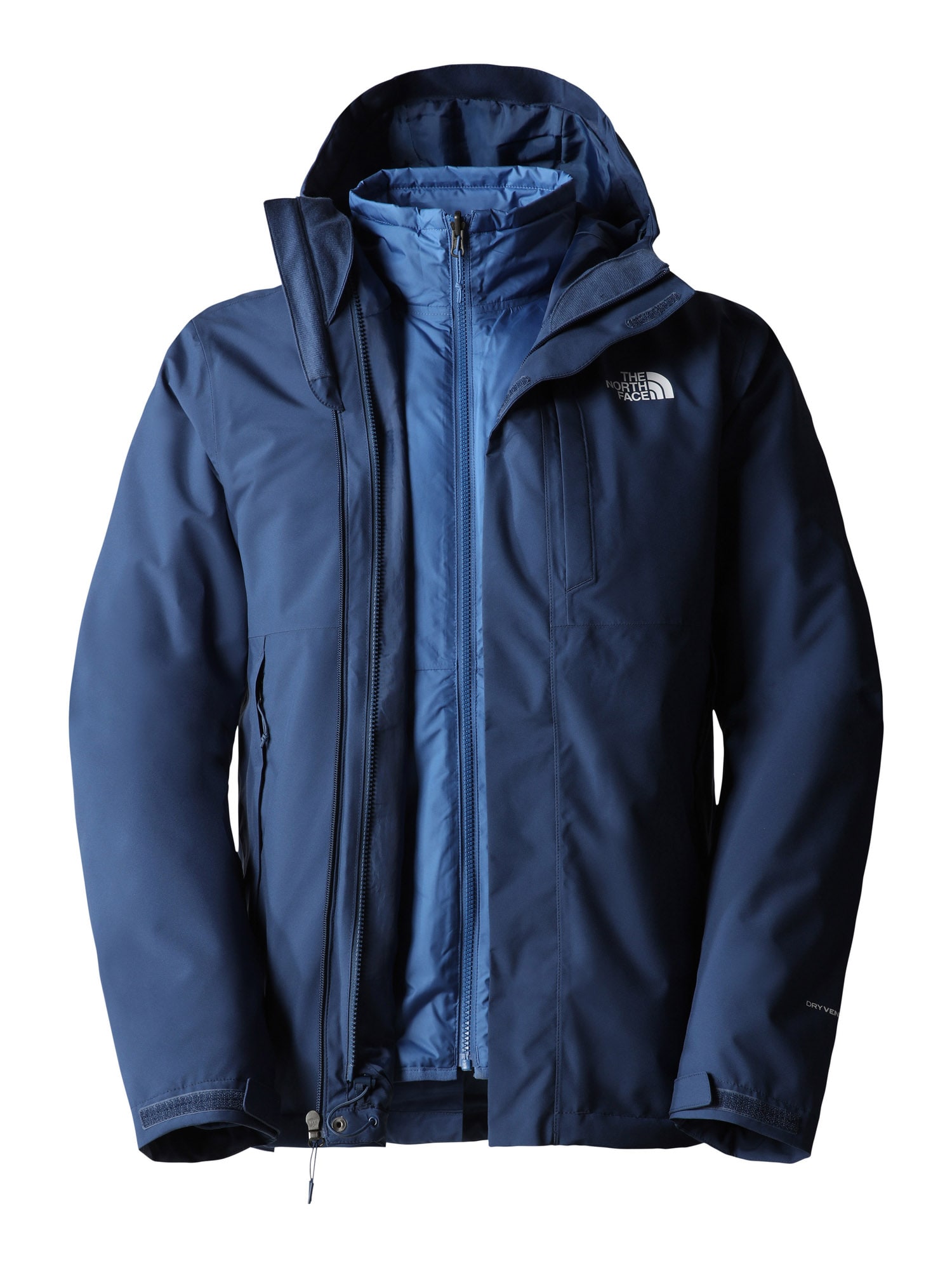 THE NORTH FACE Zunanja jakna 'CARTO'  modra / bela