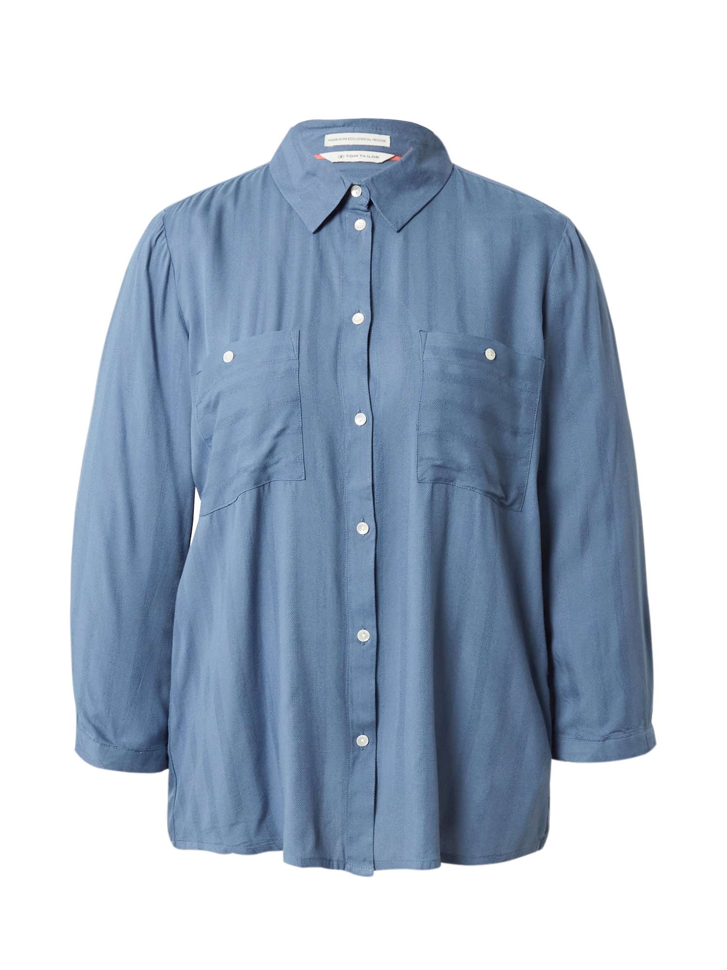TOM TAILOR Bluza  golobje modra