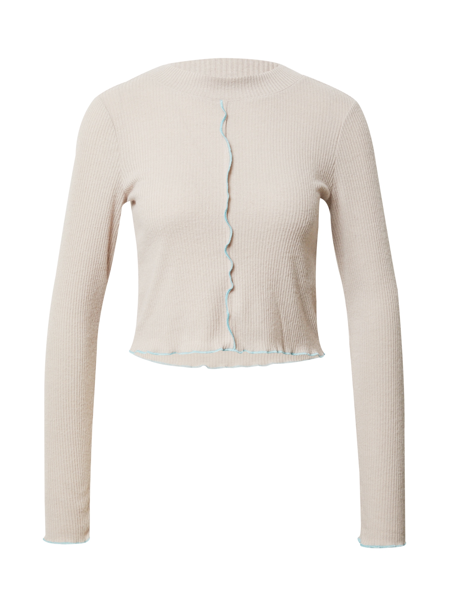 TOM TAILOR DENIM Majica  nude / svetlo modra