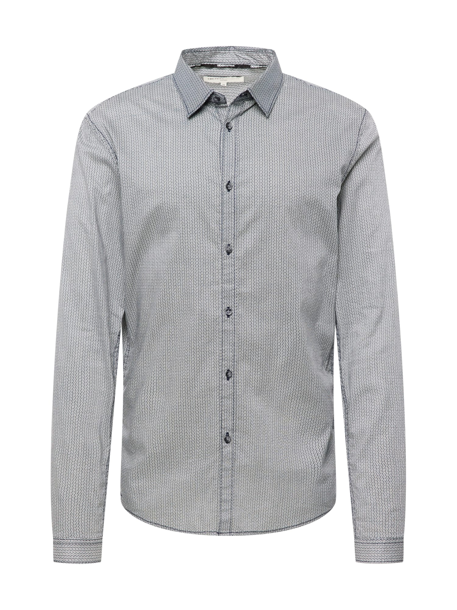 TOM TAILOR DENIM Srajca  mornarska / svetlo siva