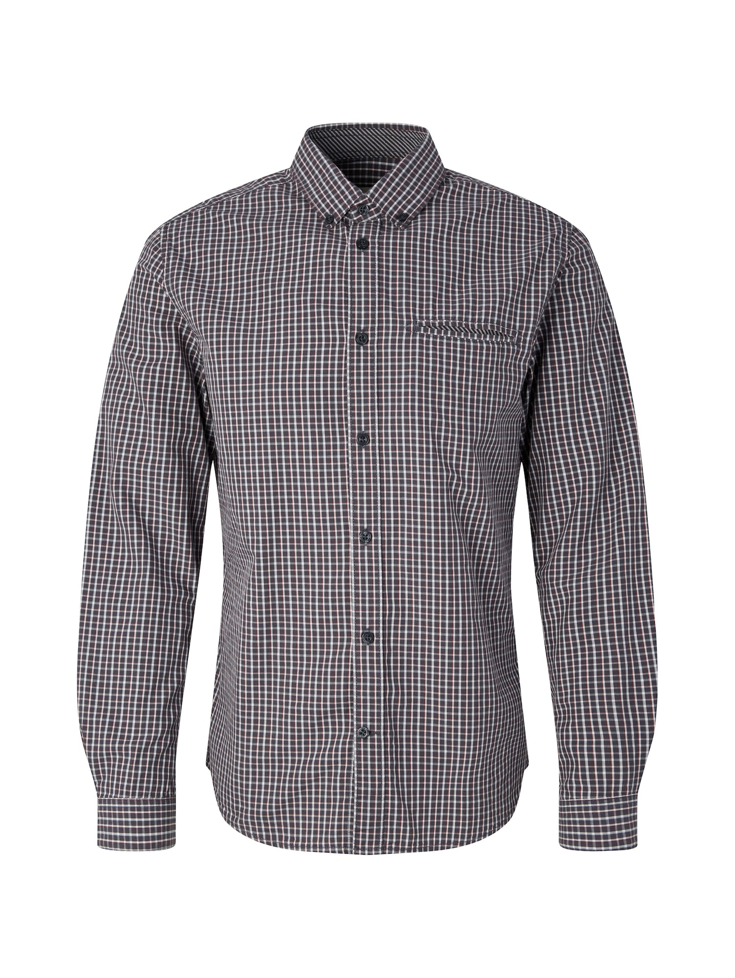 TOM TAILOR Srajca  temno modra / rdeča / bela