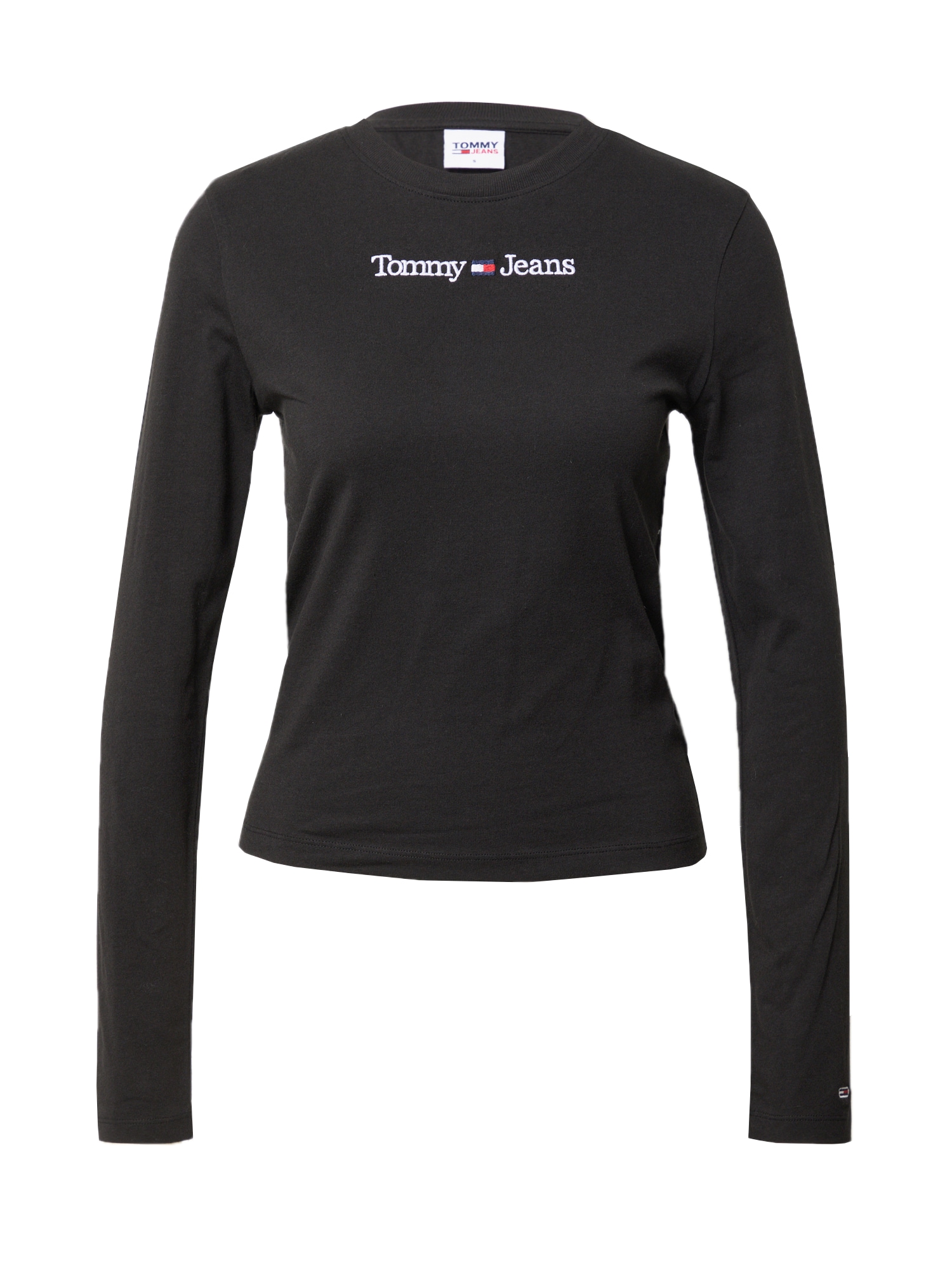TOMMY HILFIGER Majica  temno modra / živo rdeča / črna / bela