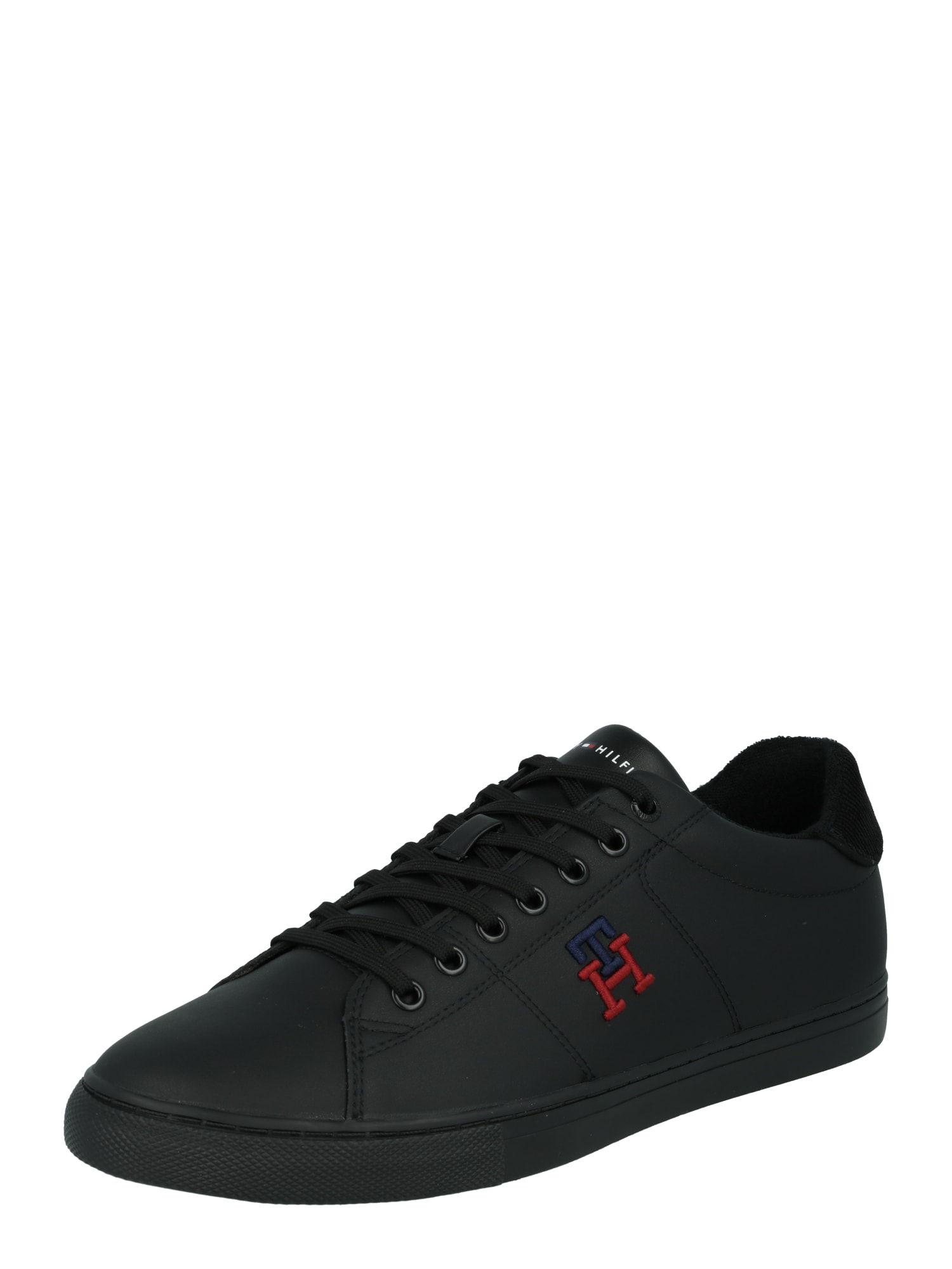 TOMMY HILFIGER Nizke superge  marine / rdeča / črna