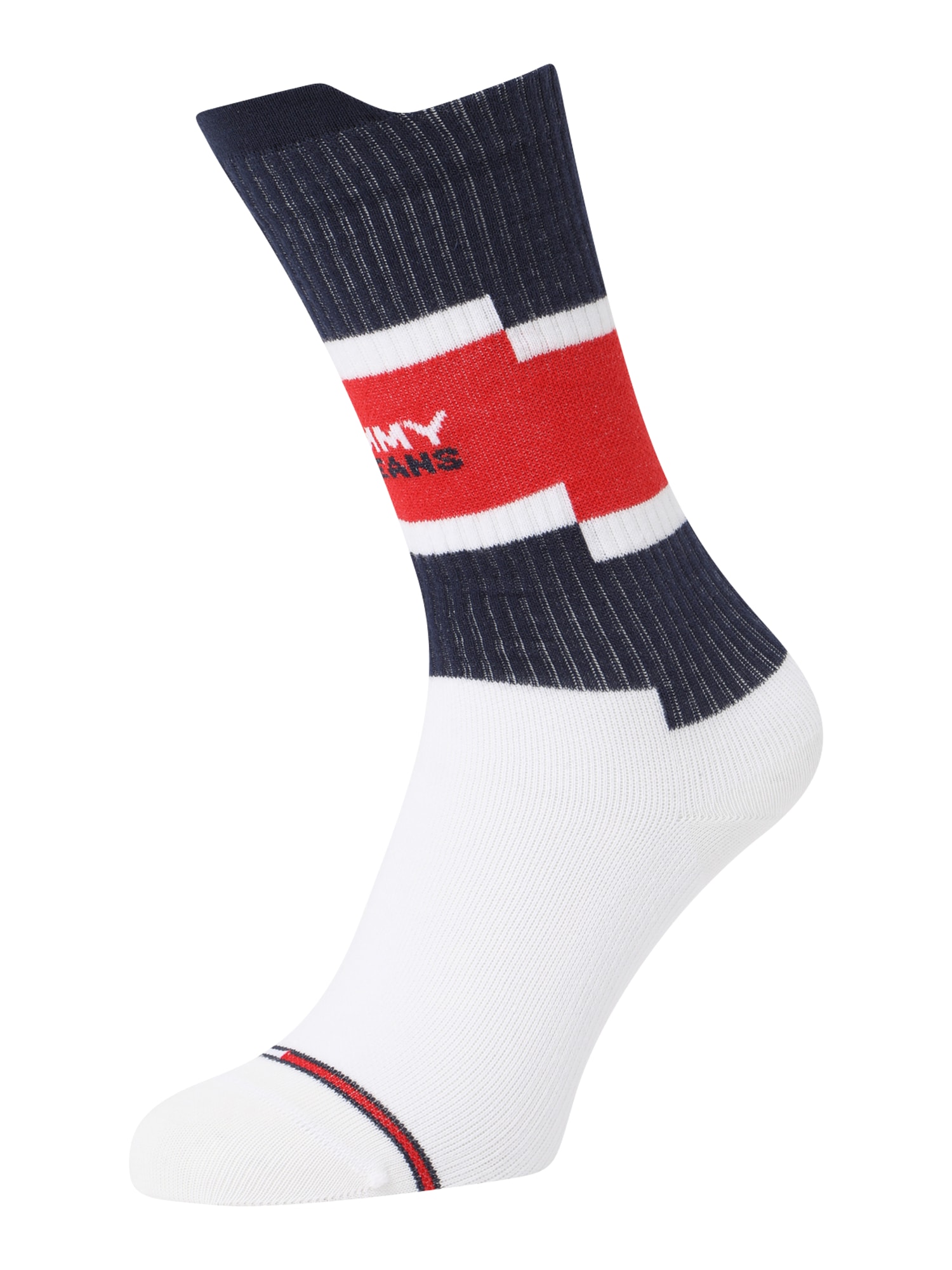Tommy Hilfiger Underwear Nogavice  mornarska / rdeča / bela