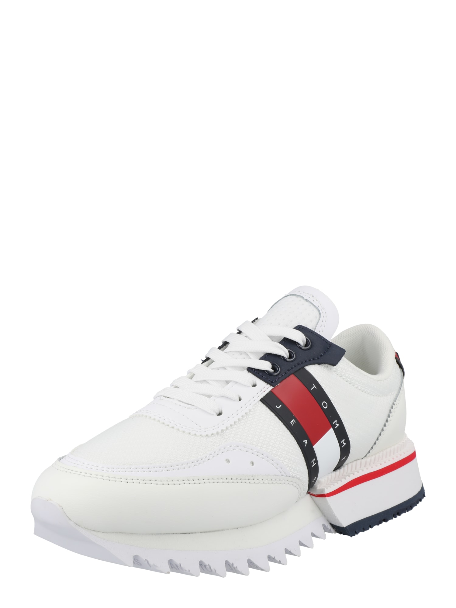 Tommy Jeans Nizke superge  mornarska / rdeča / bela / jajčna lupina