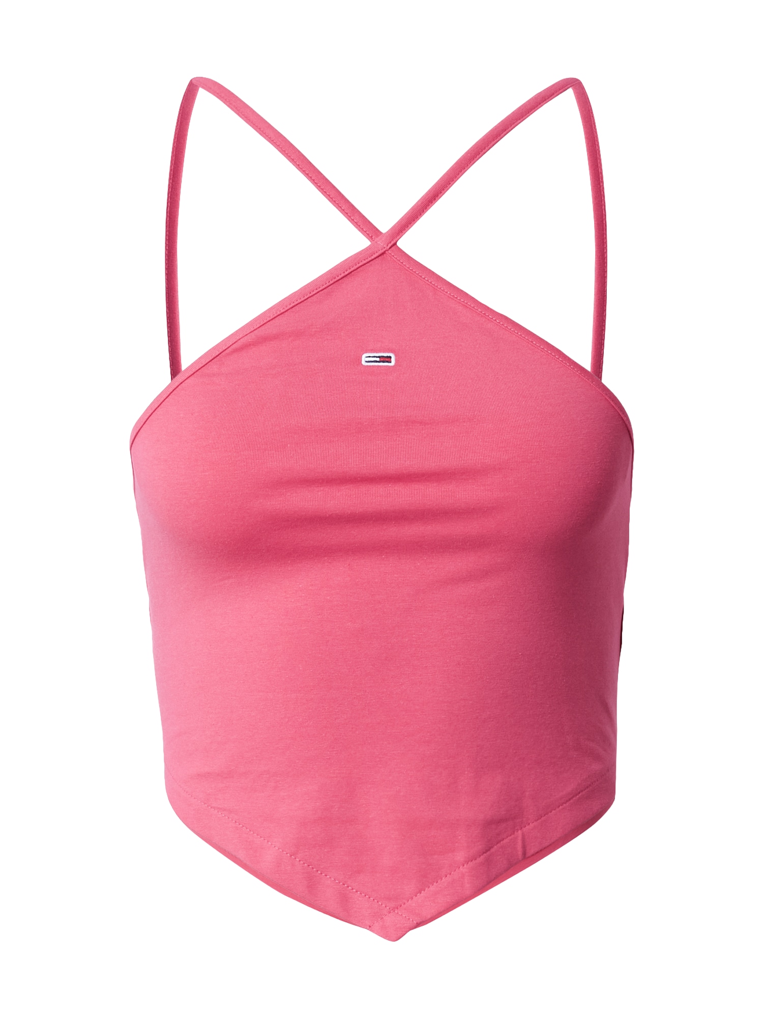Tommy Jeans Top  temno modra / svetlo roza / bela