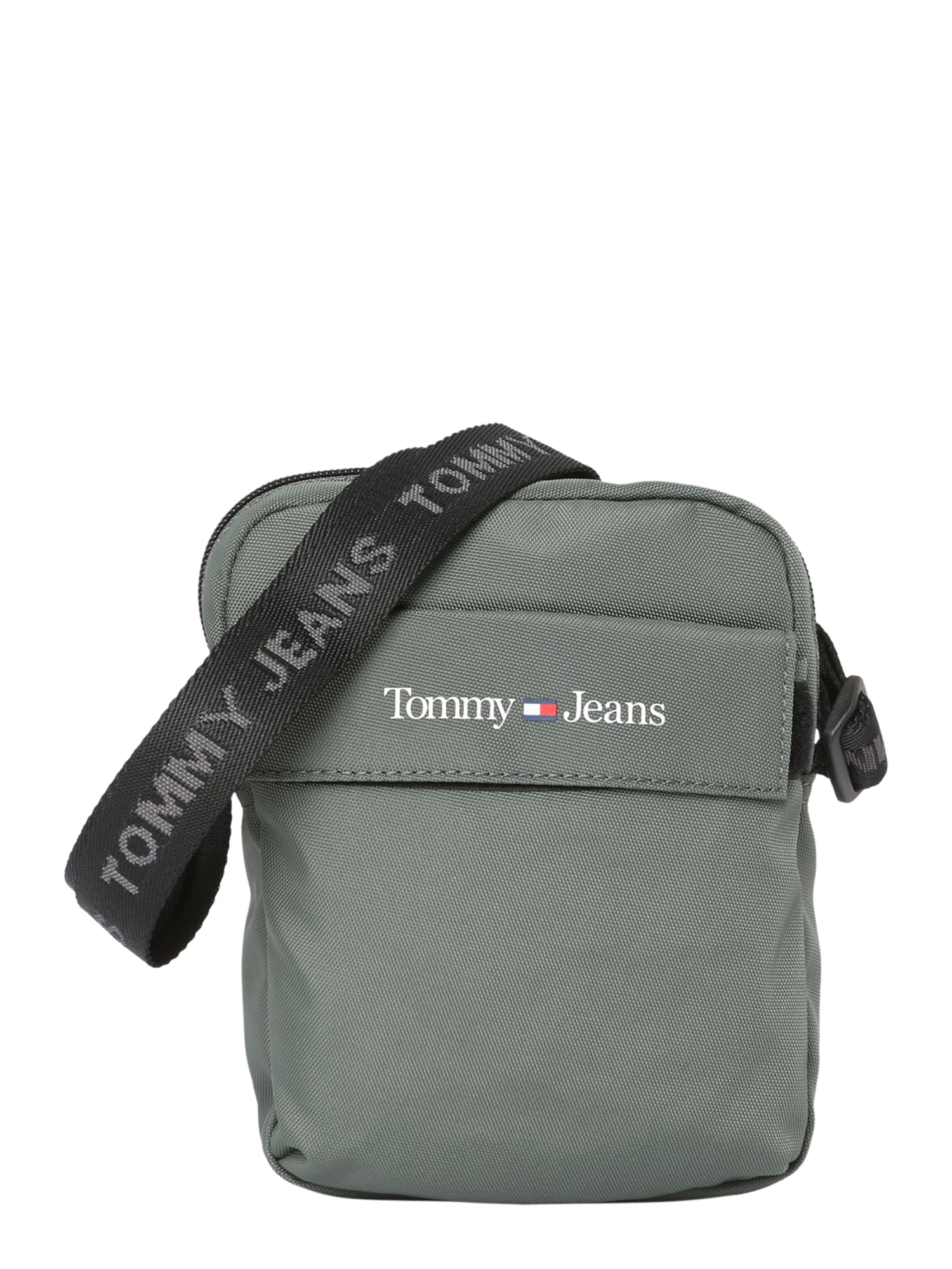 Tommy Jeans Torba za čez ramo  temno modra / kaki / rdeča / bela