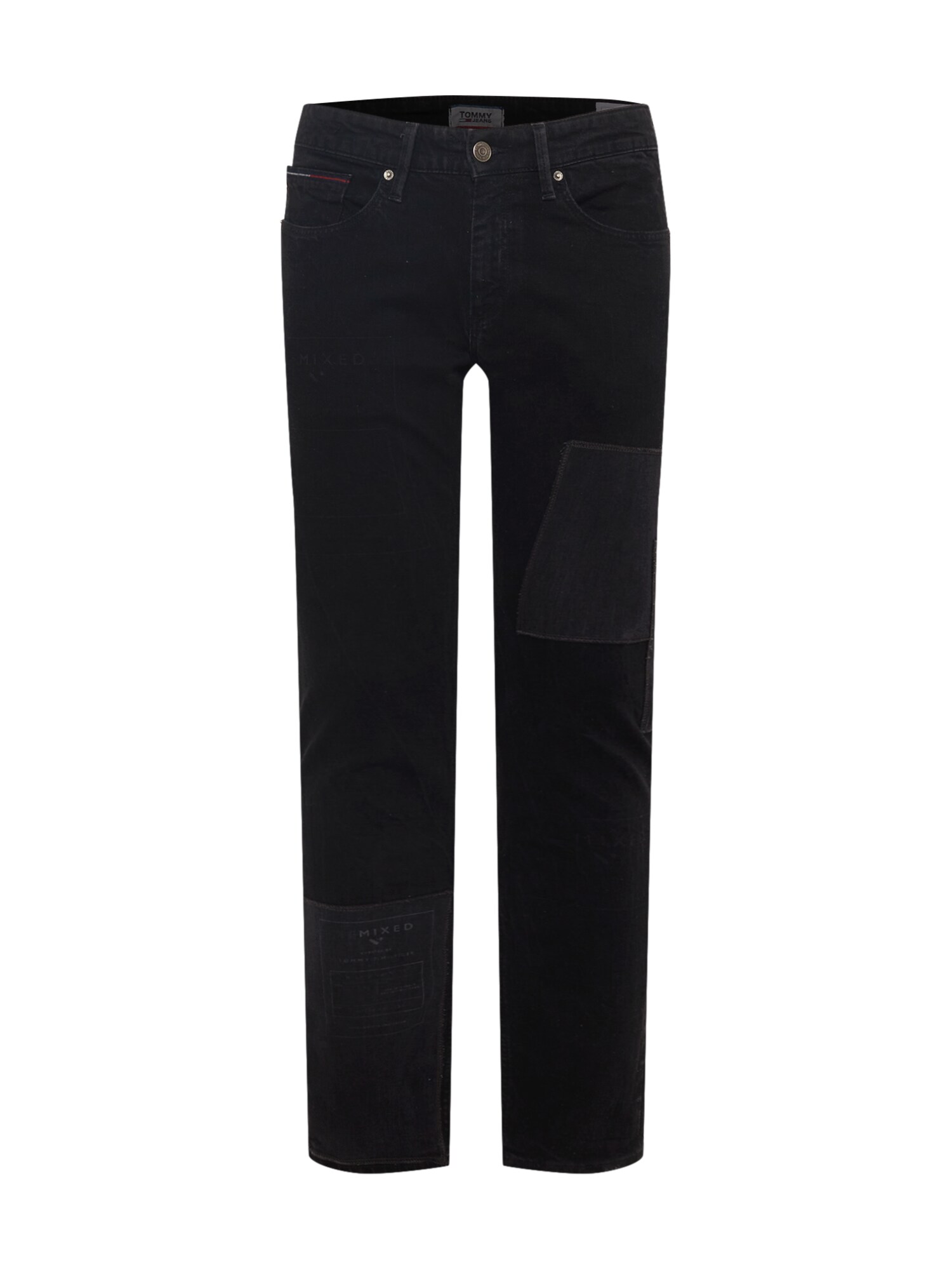 Tommy Remixed Kavbojke  črn denim