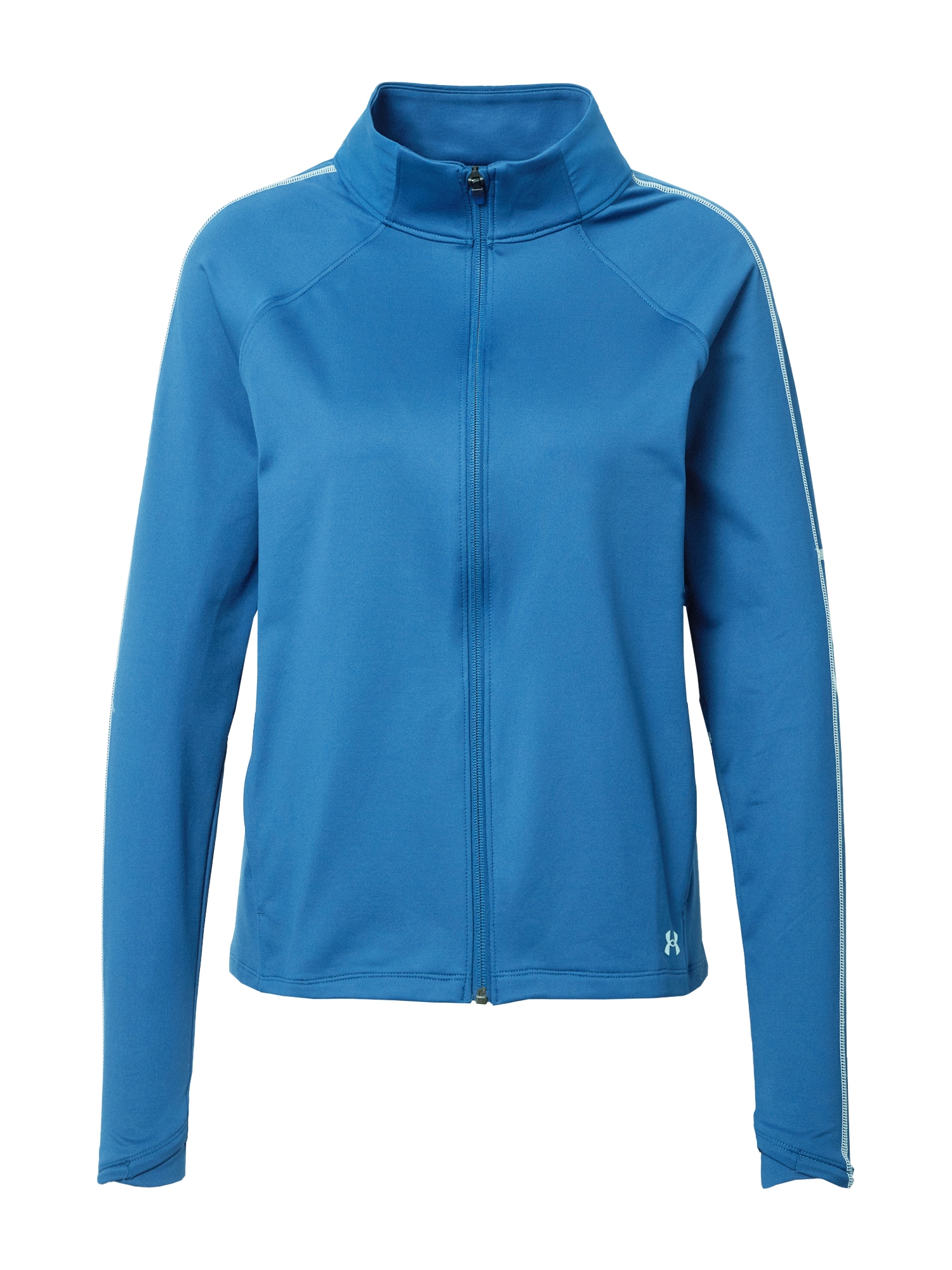 UNDER ARMOUR Športna jopa na zadrgo  mornarska / bela