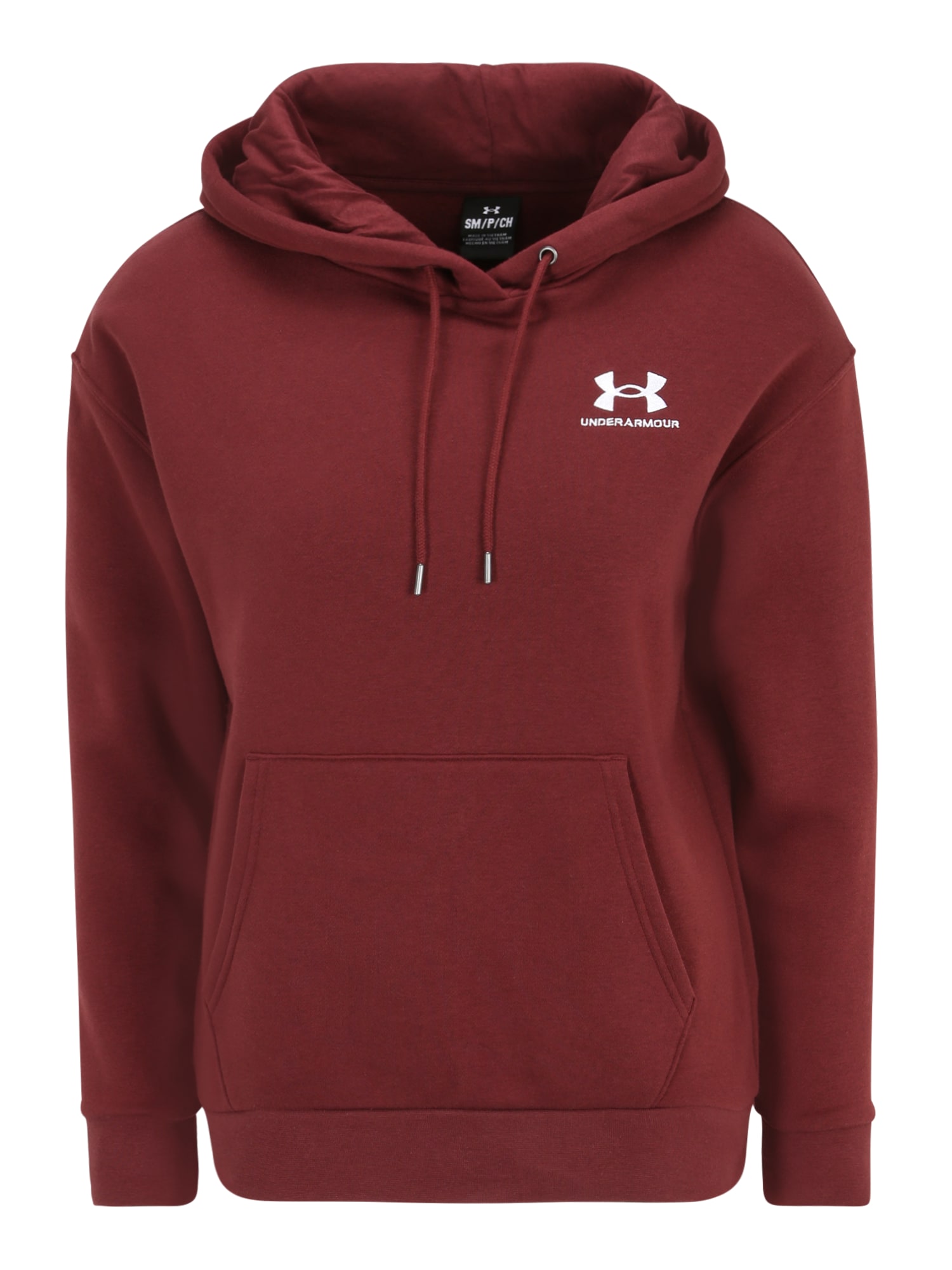 UNDER ARMOUR Športna majica  bordo / bela