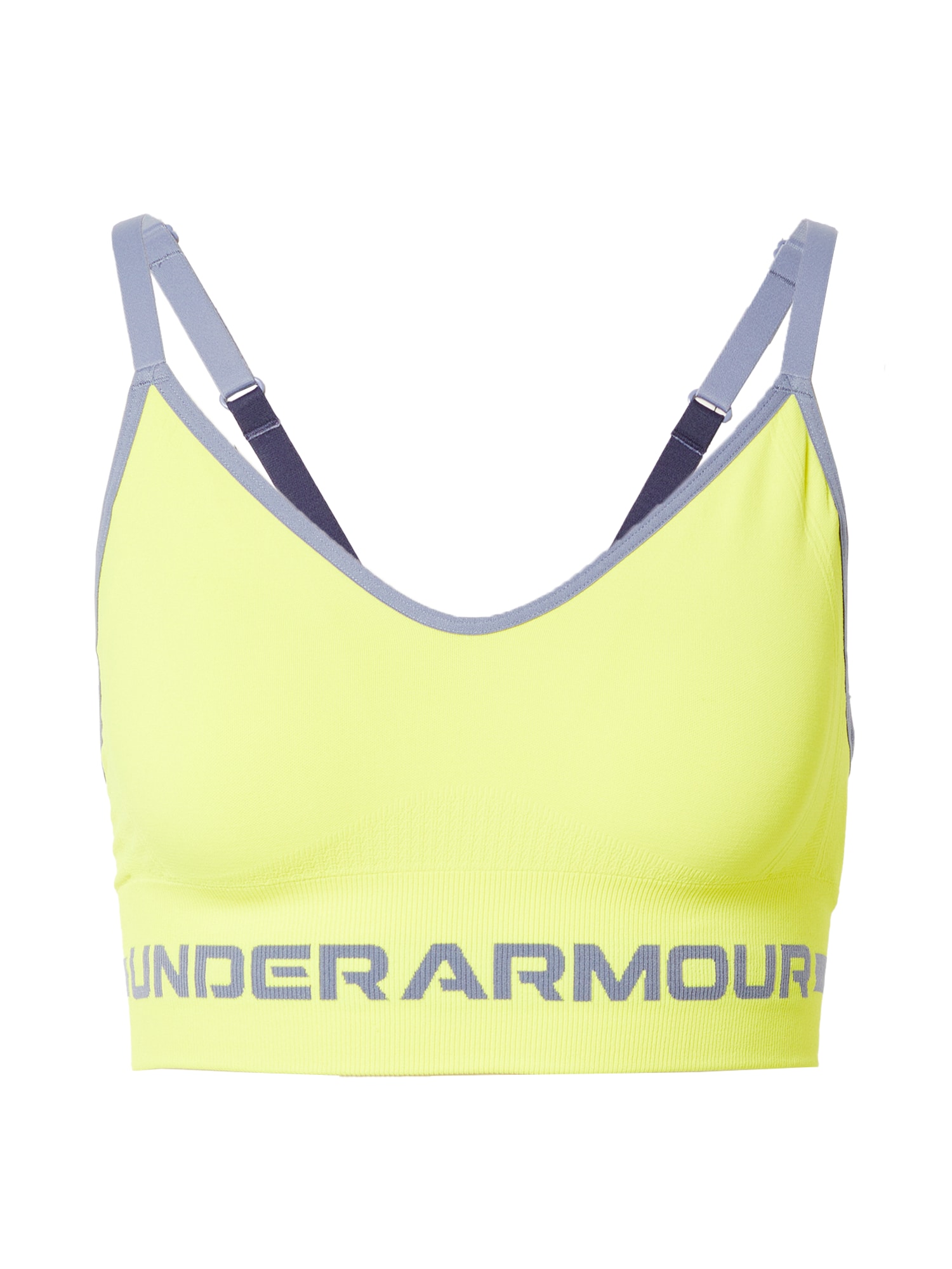 UNDER ARMOUR Športni nederček  rumena / siva / črna