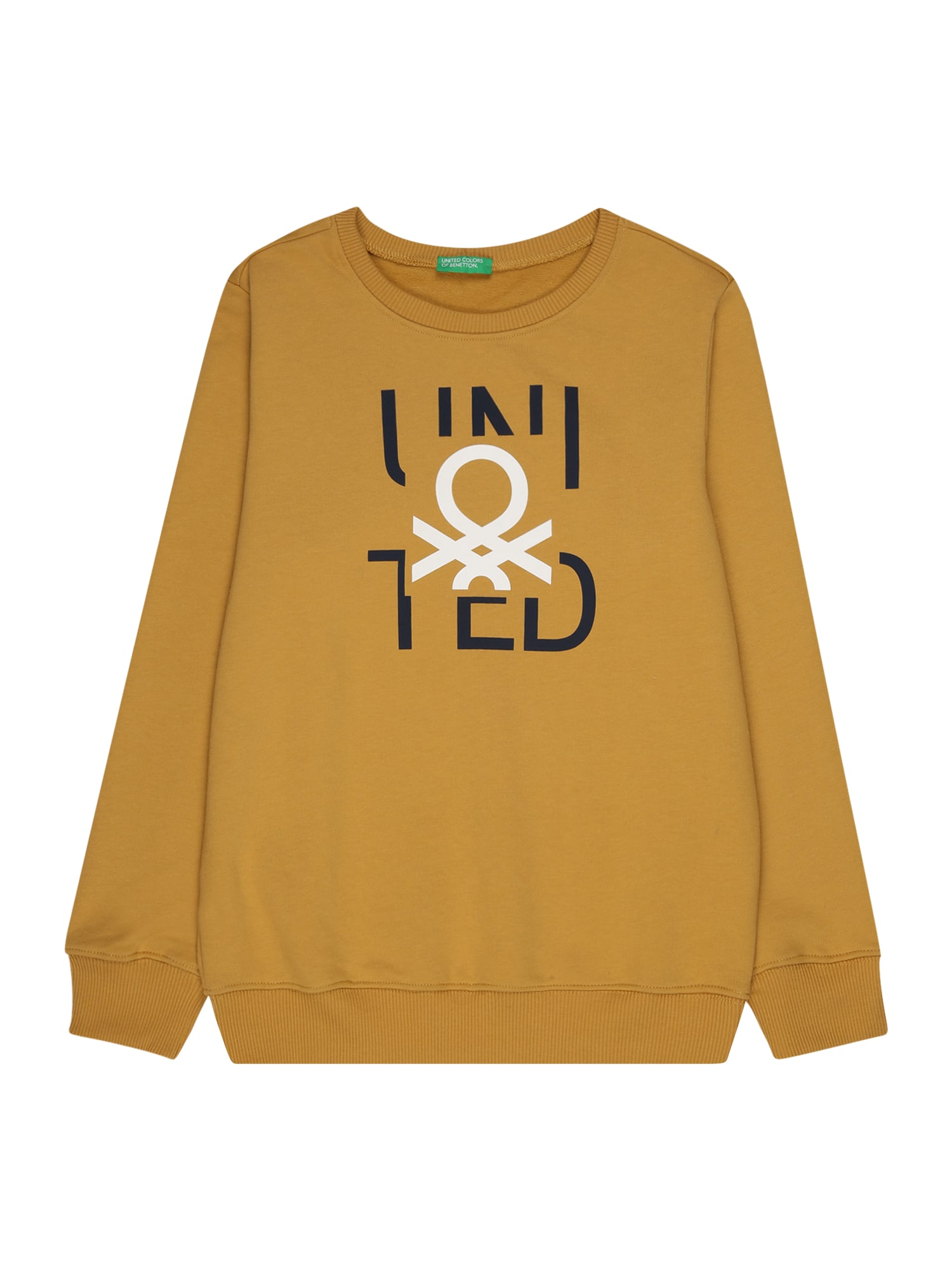 UNITED COLORS OF BENETTON Majica  kari / črna / bela