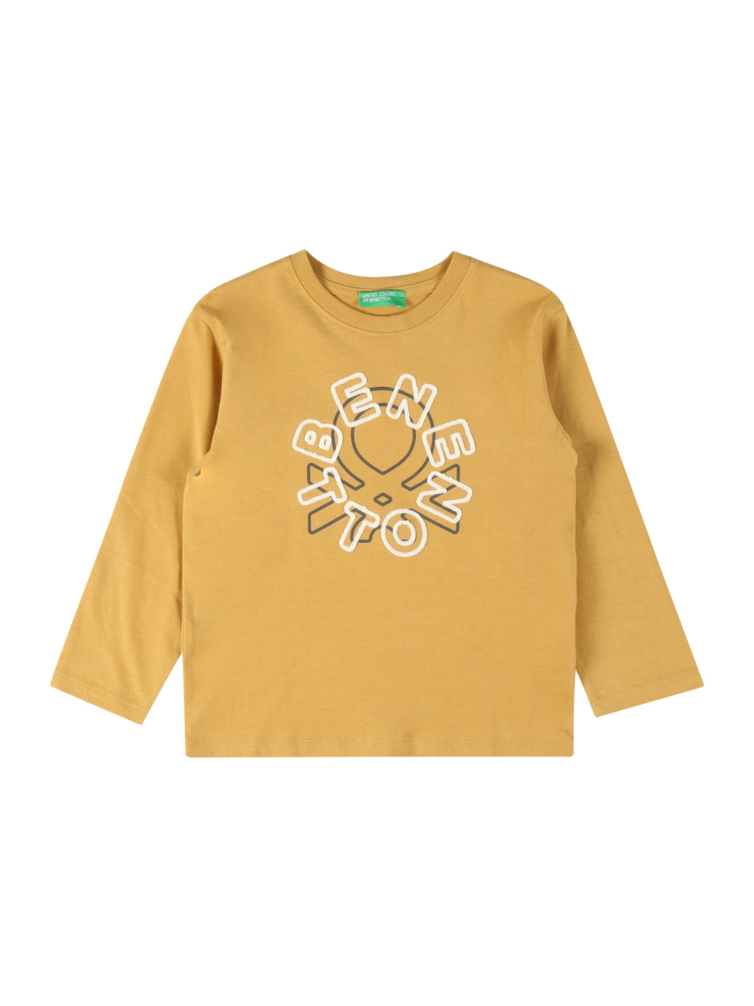 UNITED COLORS OF BENETTON Majica  med / črna / bela
