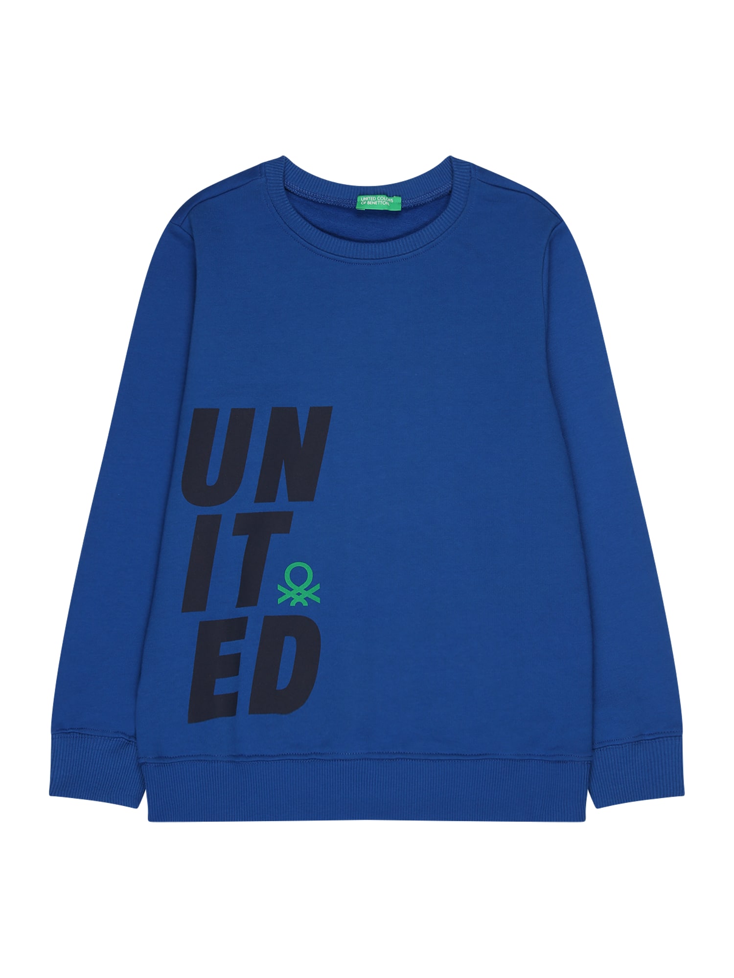 UNITED COLORS OF BENETTON Majica  mornarska / encijan / zelena