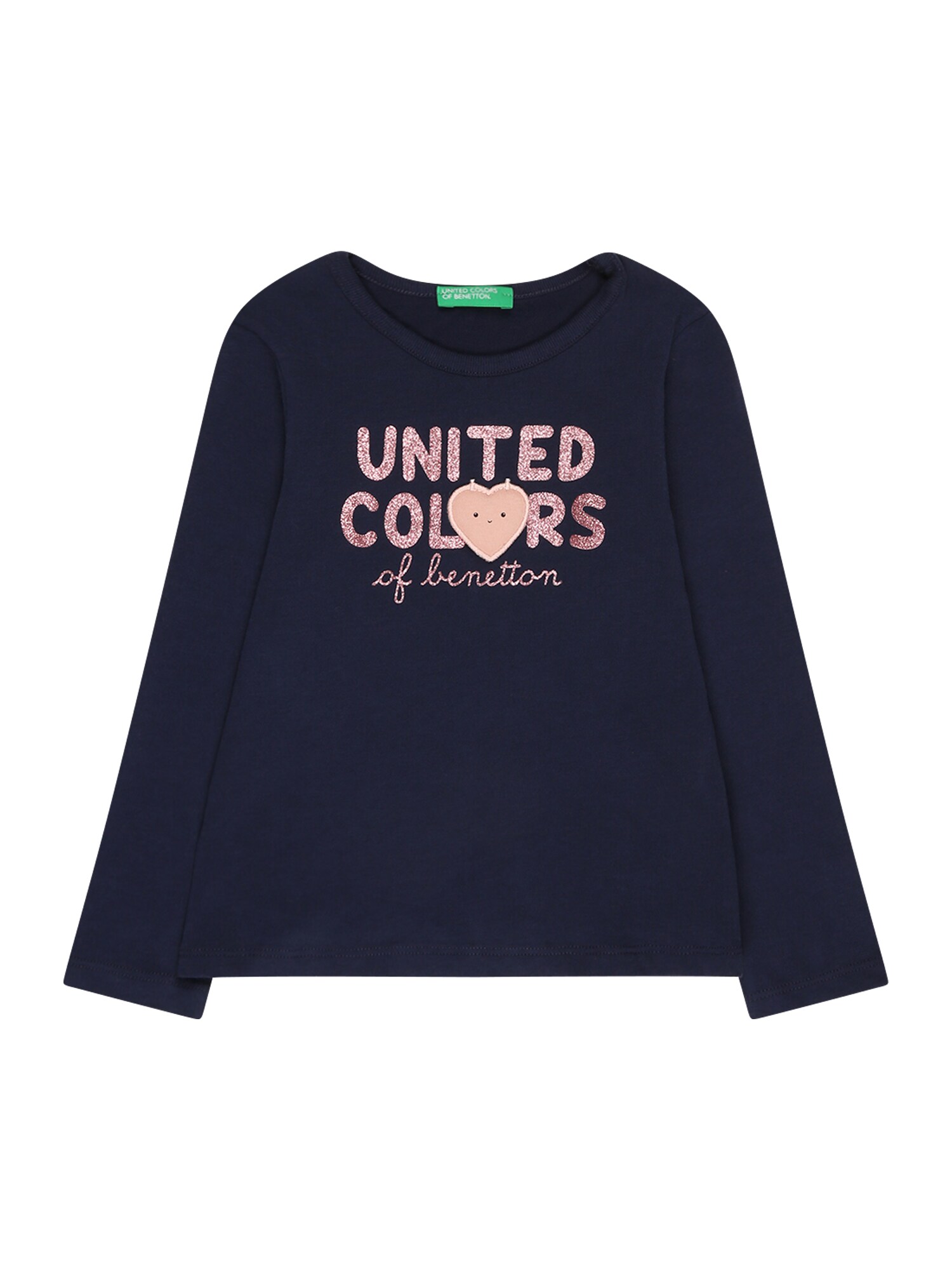 UNITED COLORS OF BENETTON Majica  mornarska / lila
