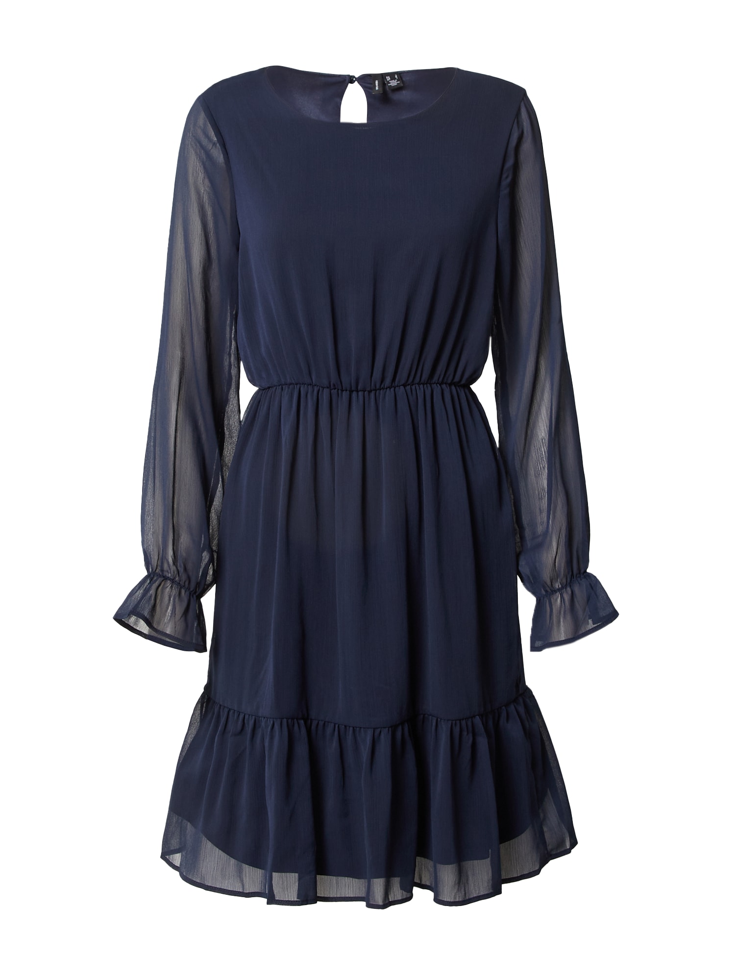 VERO MODA Koktejl obleka 'SMILLA'  temno modra