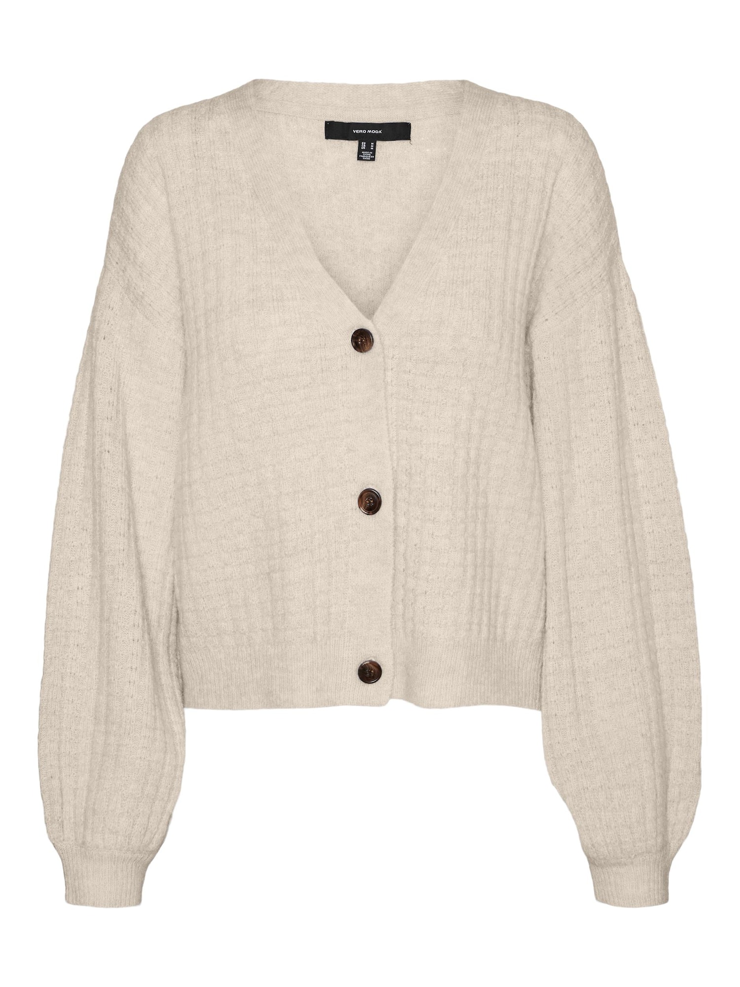 VERO MODA Pletena jopa 'ELISA'  bež