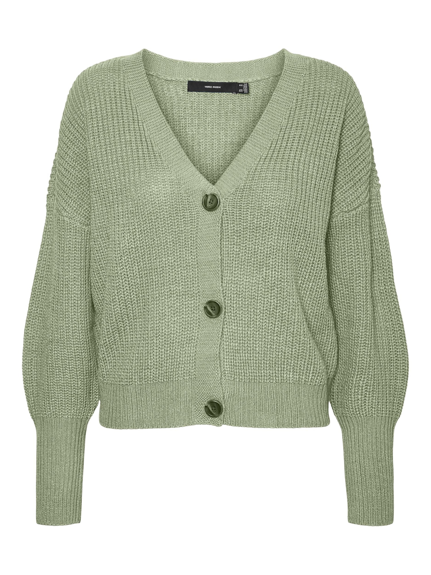 VERO MODA Pletena jopa 'LEA'  pastelno zelena