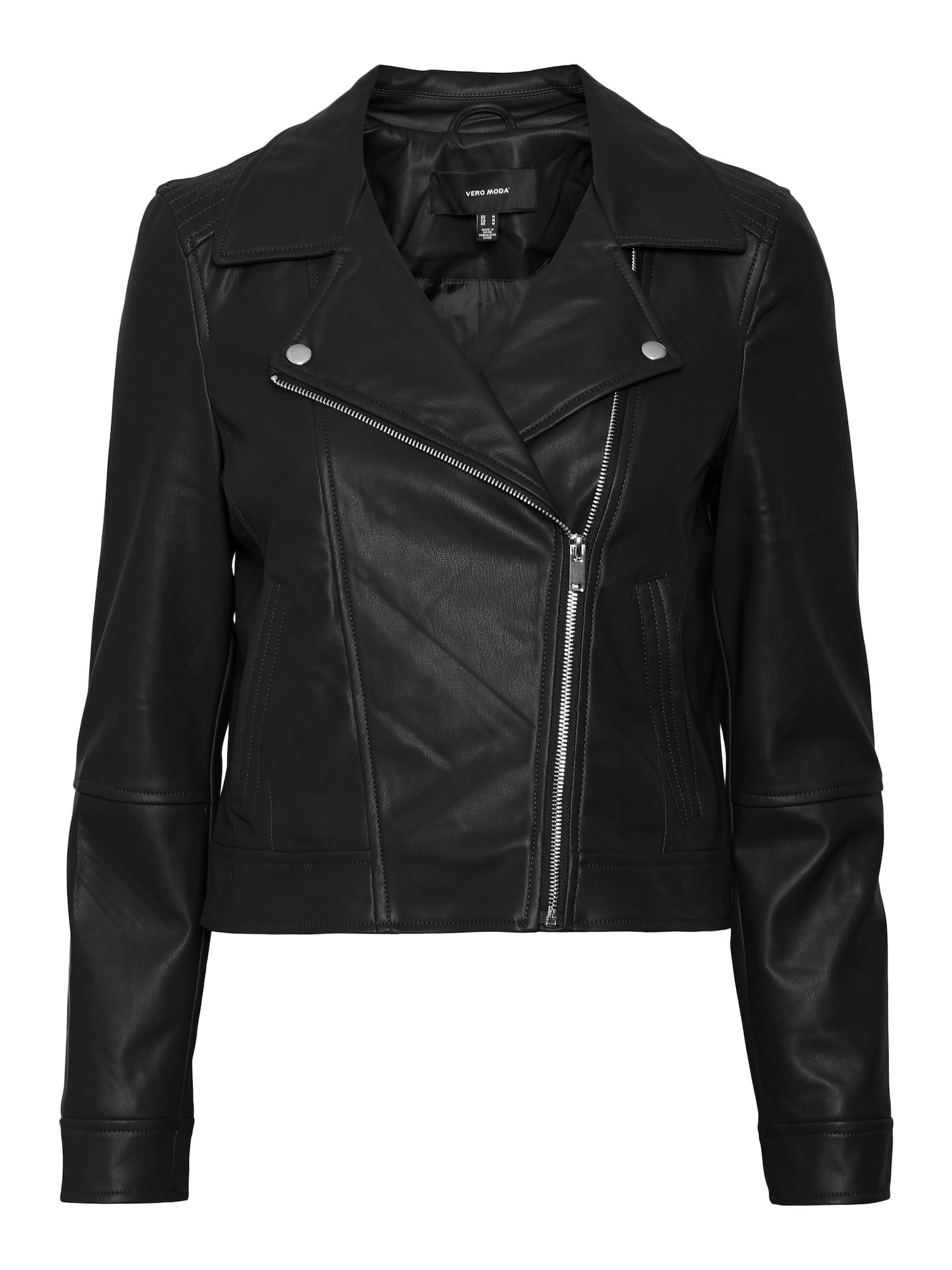 VERO MODA Prehodna jakna 'BELLA ANNABEL'  črna