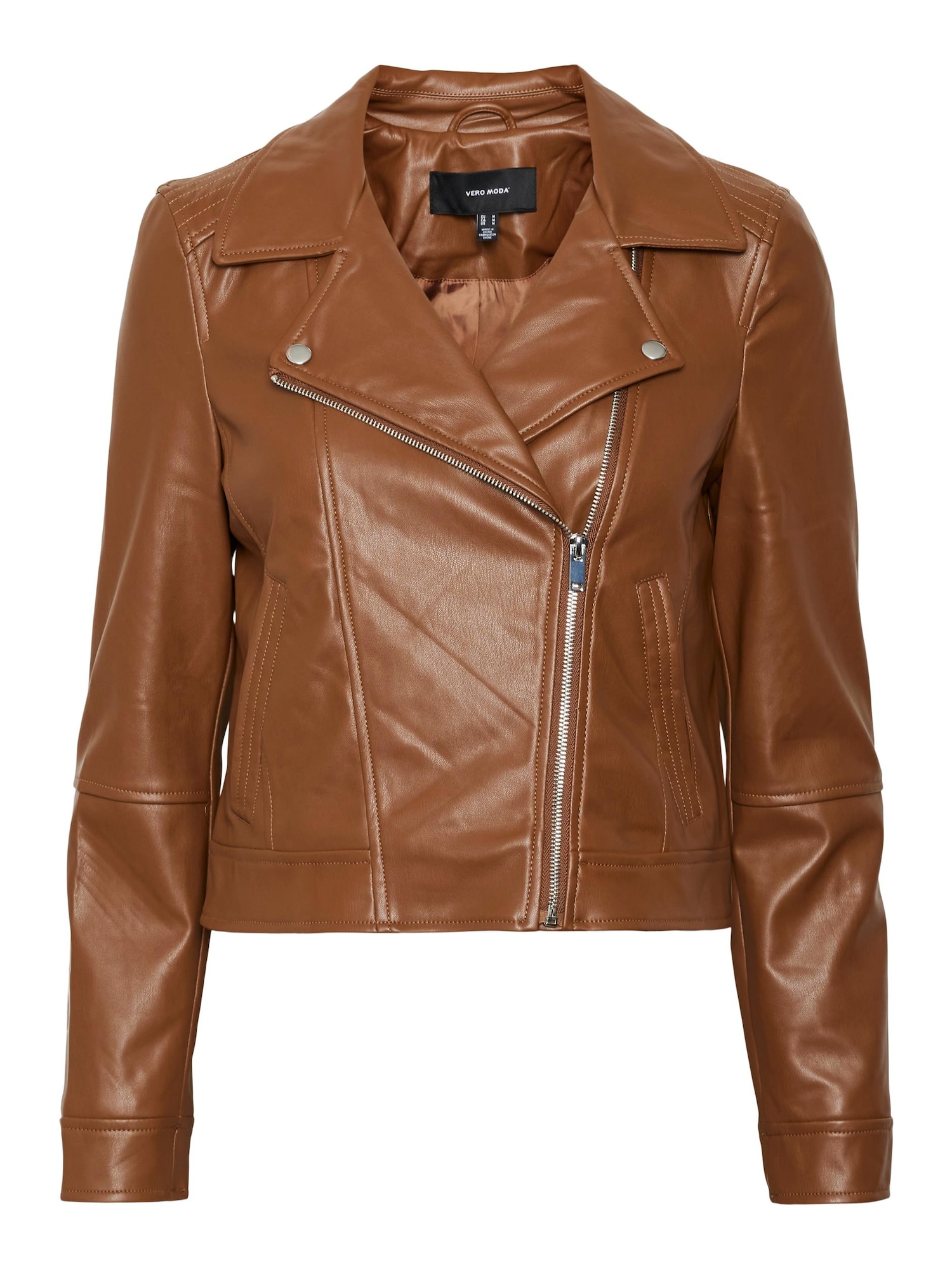 VERO MODA Prehodna jakna 'BELLA ANNABEL'  karamel