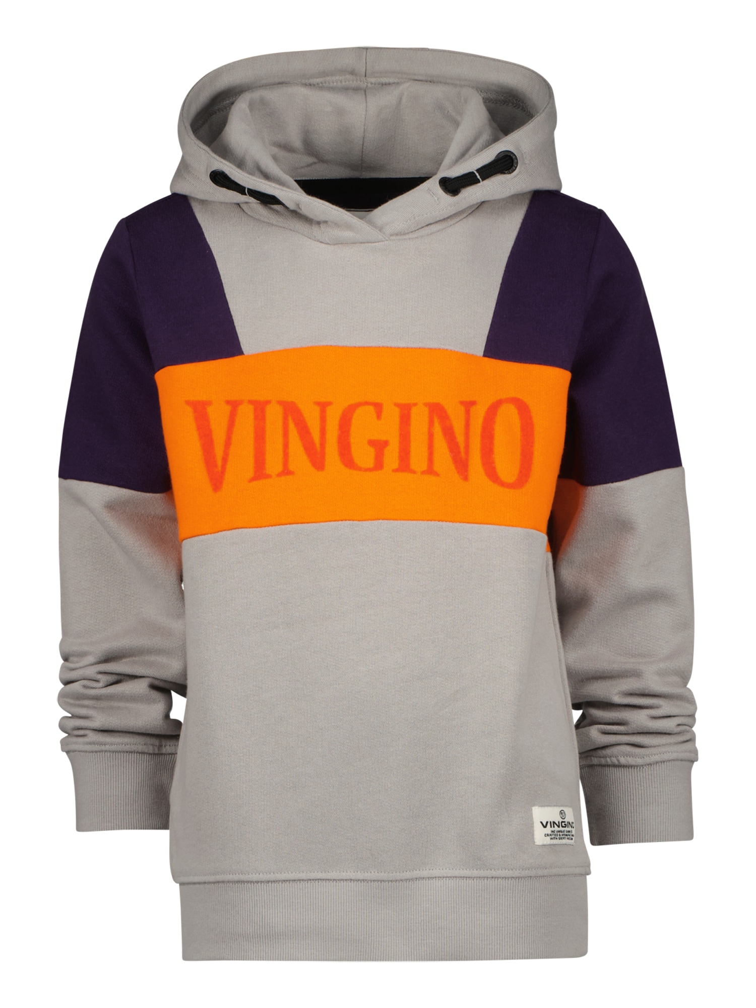 VINGINO Majica 'NIDUS'  mornarska / siva / oranžna / jastog