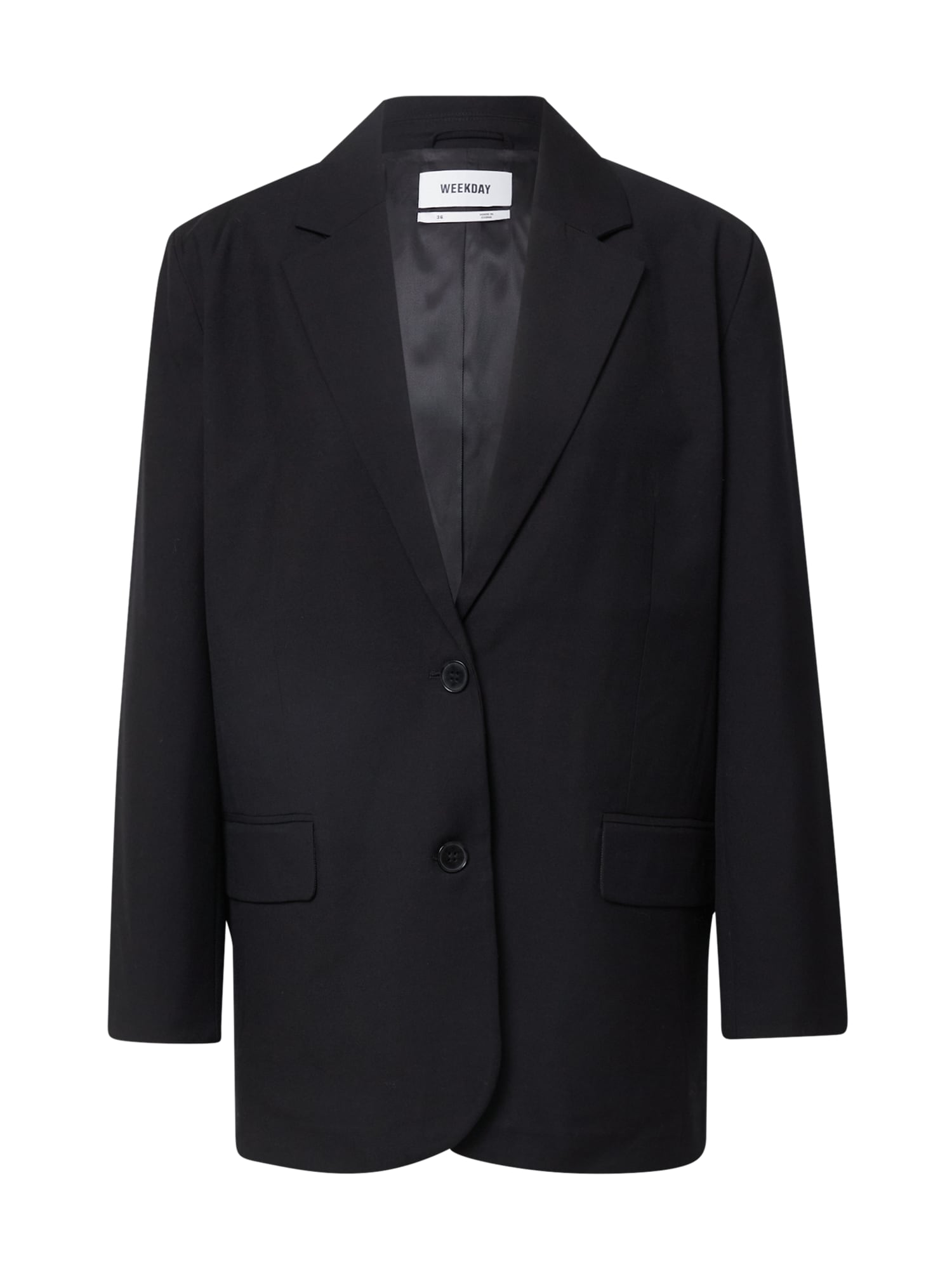 WEEKDAY Blazer 'Erin'  črna