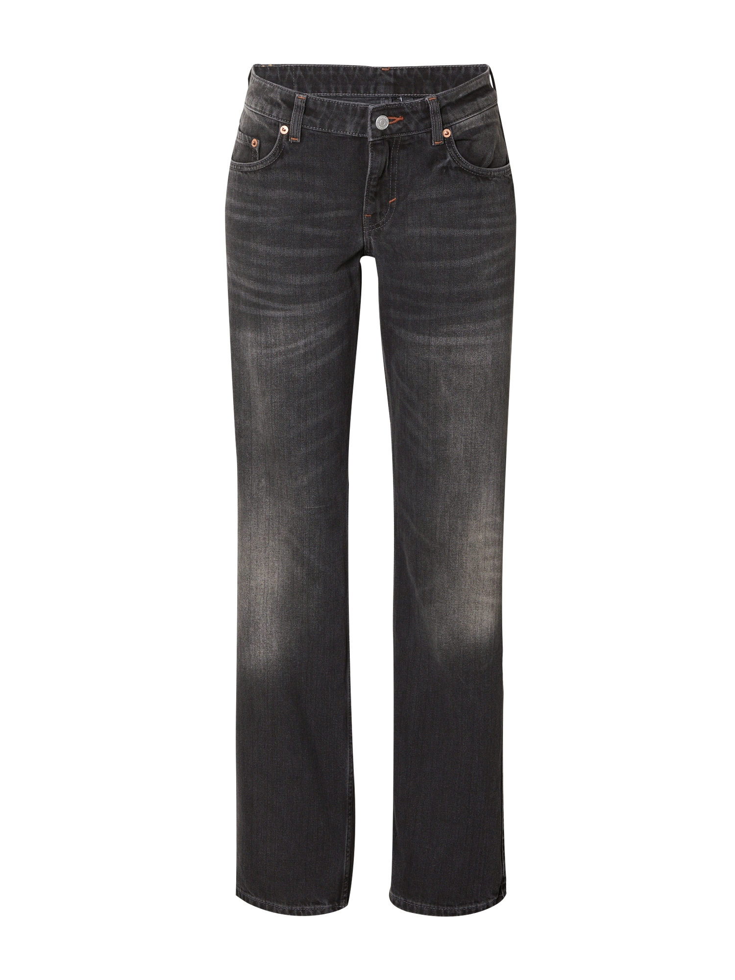 WEEKDAY Kavbojke 'Arrow'  črn denim