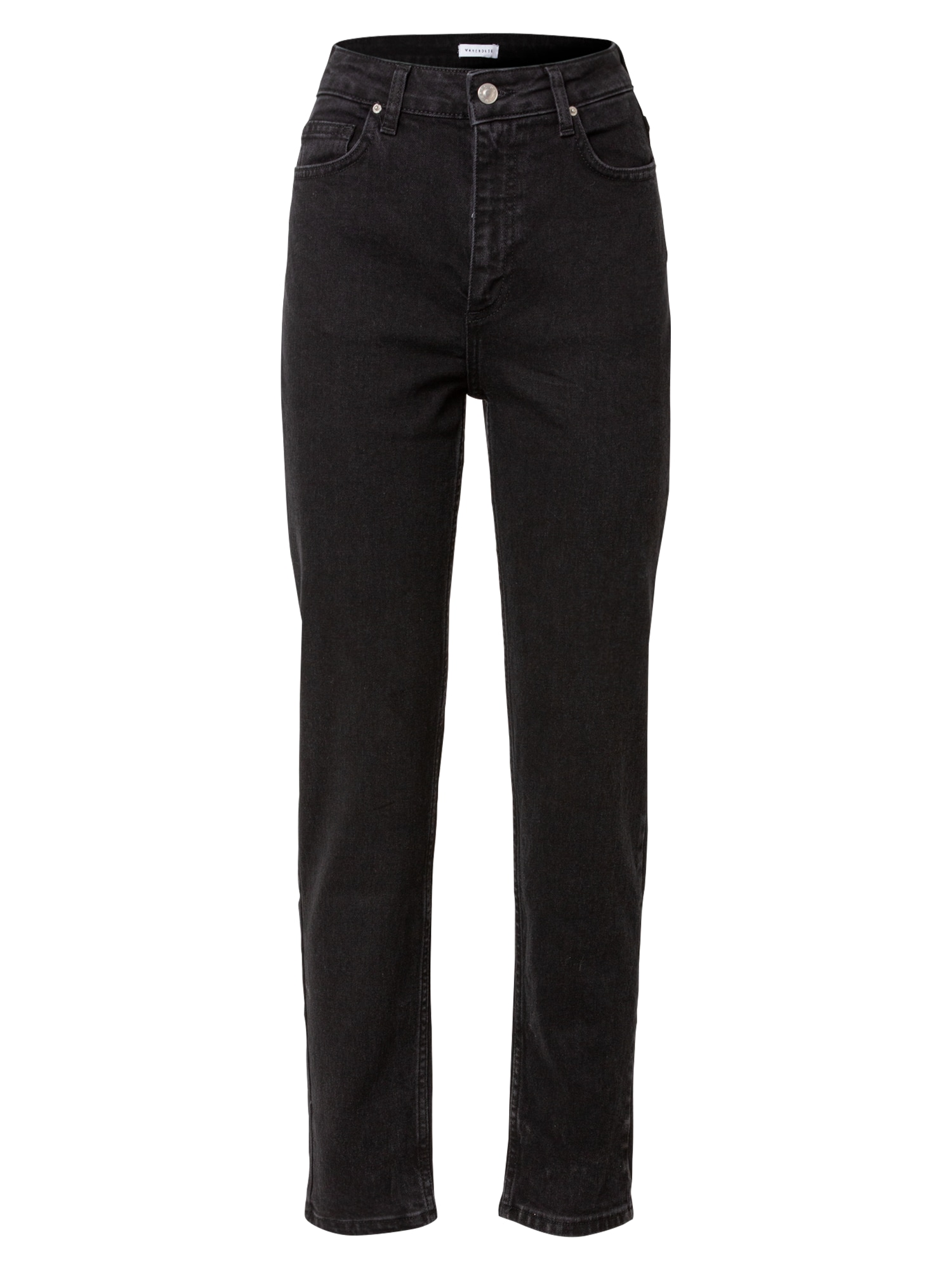Warehouse Kavbojke  črn denim