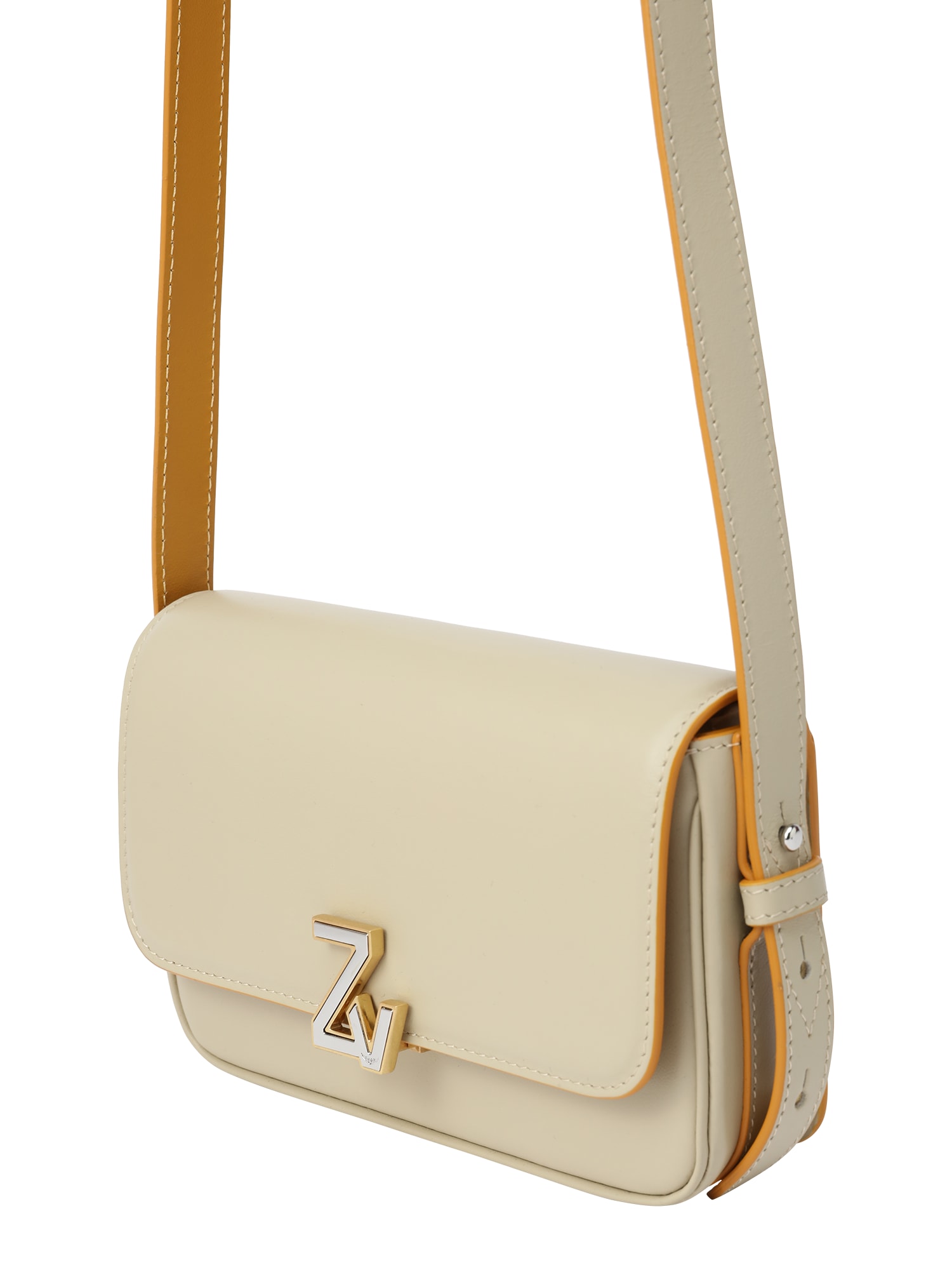 Zadig & Voltaire Torba za čez ramo  kremna
