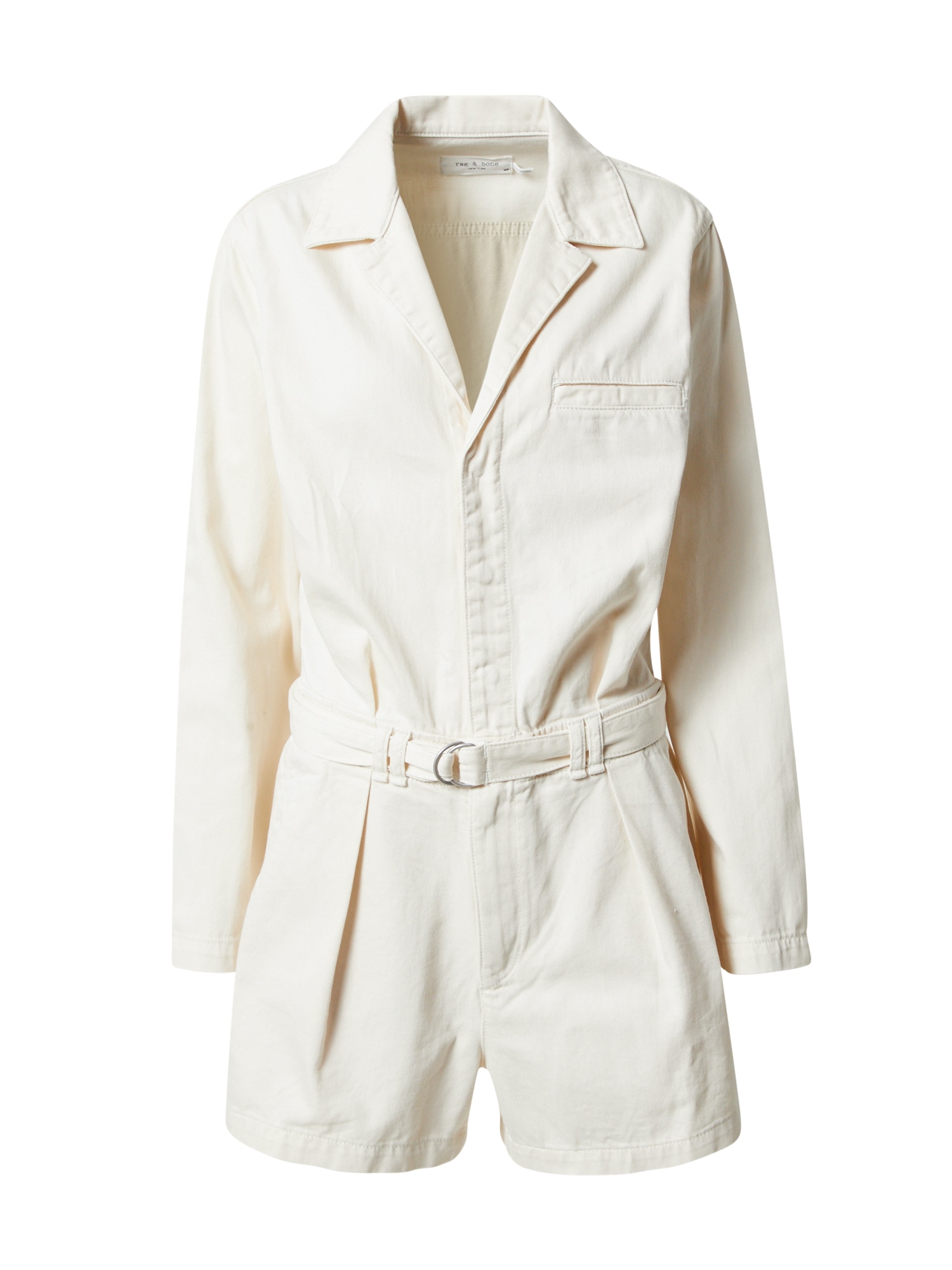 rag & bone Kombinezon 'pleated romper'  kremna