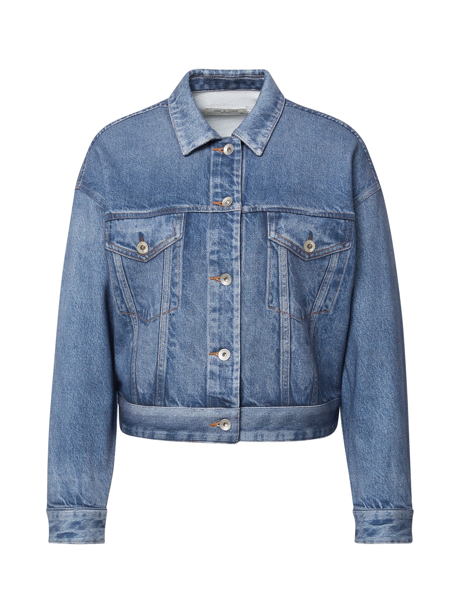 rag & bone Prehodna jakna 'Miramar'  moder denim