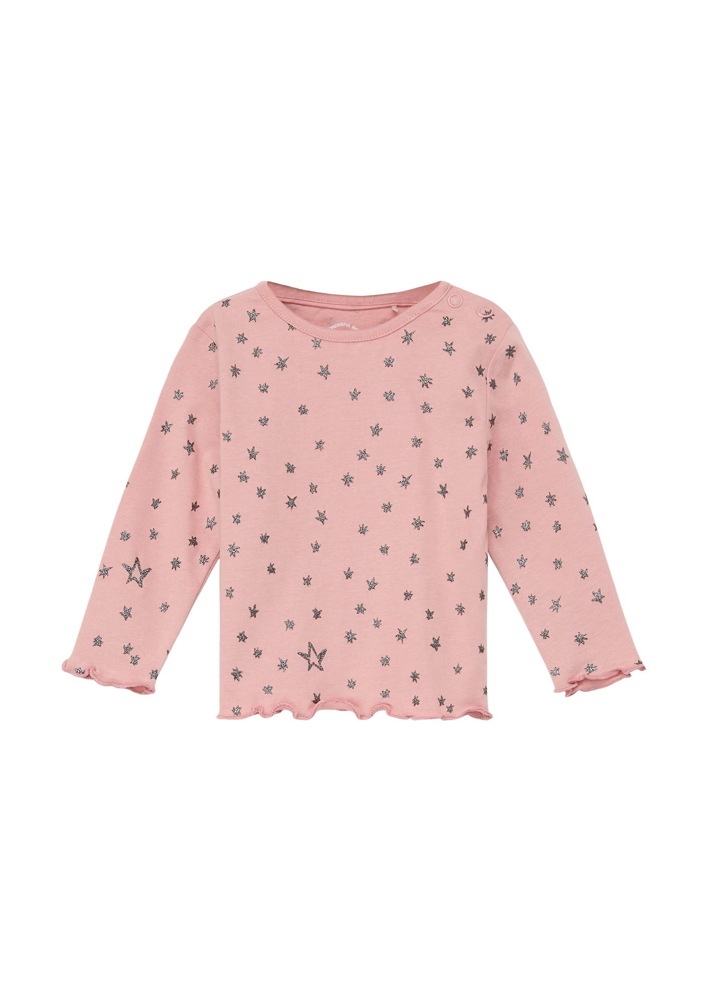 s.Oliver Majica  rosé / črna / srebrna