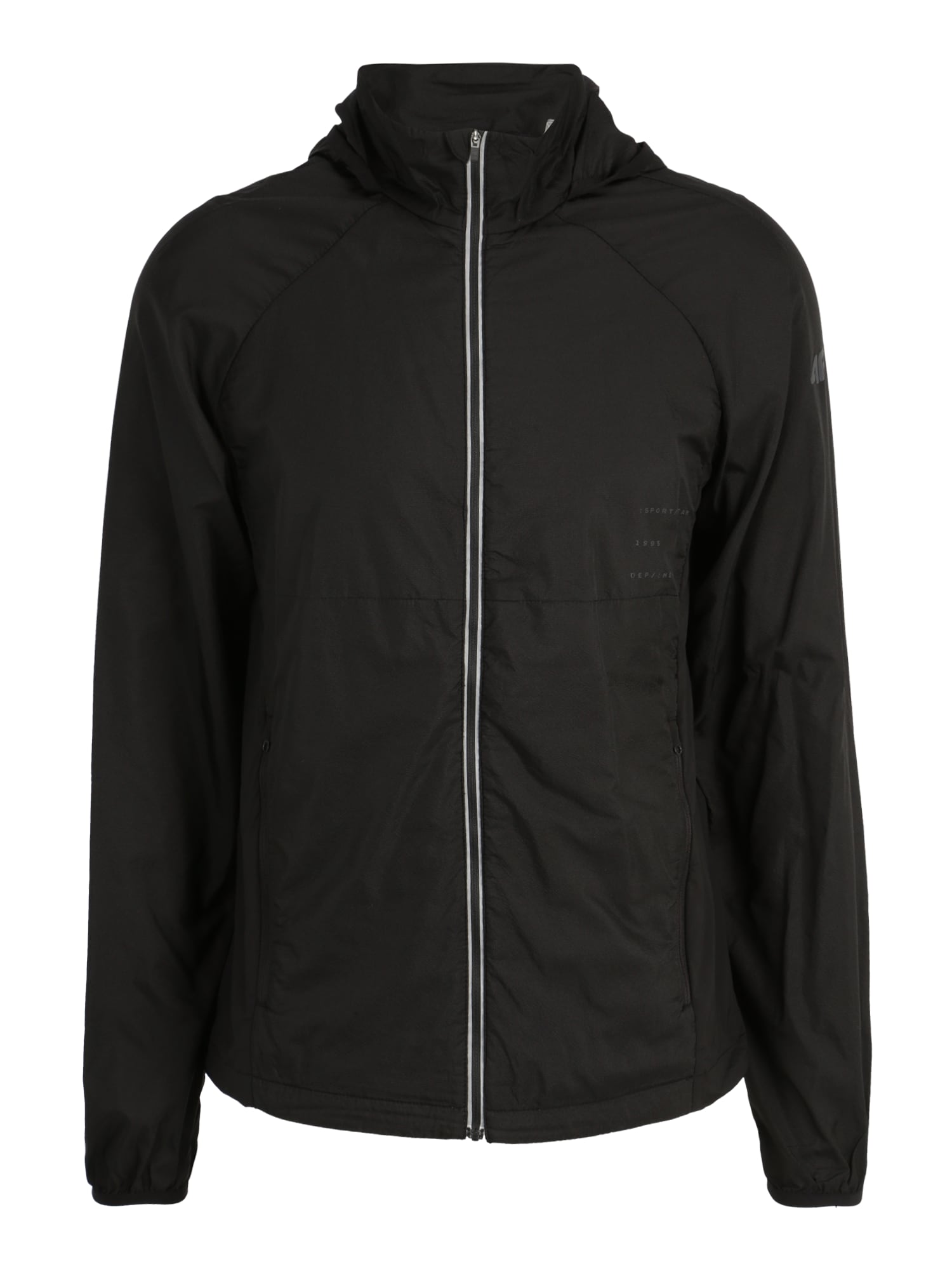 4F Športna jakna 'KUMTR010'  črna
