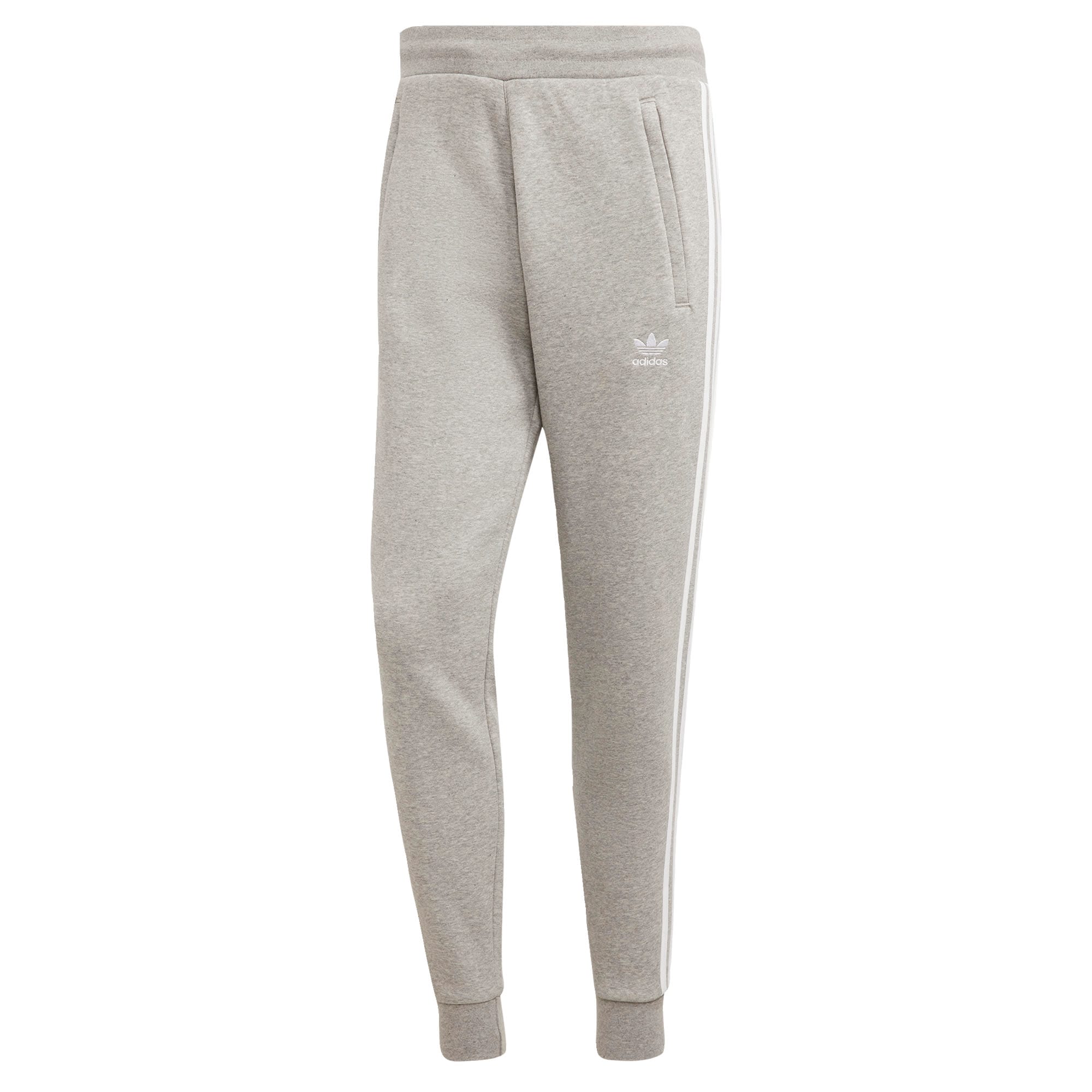 ADIDAS ORIGINALS Hlače  pegasto siva / bela