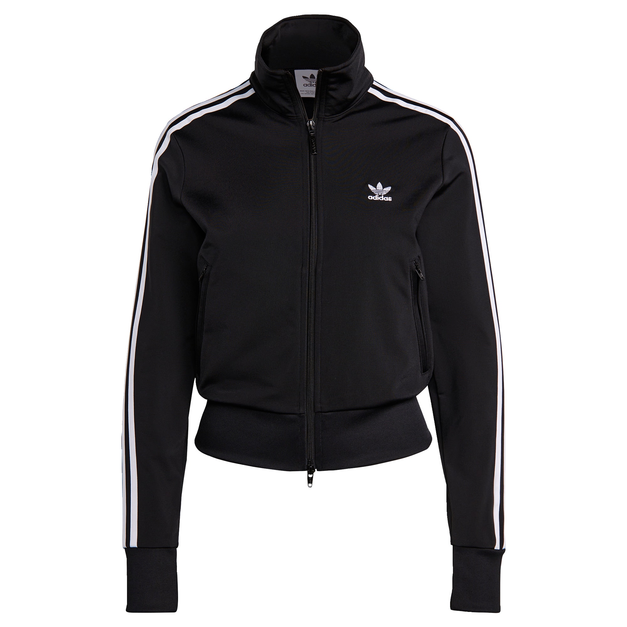ADIDAS ORIGINALS Jopa na zadrgo  črna / bela