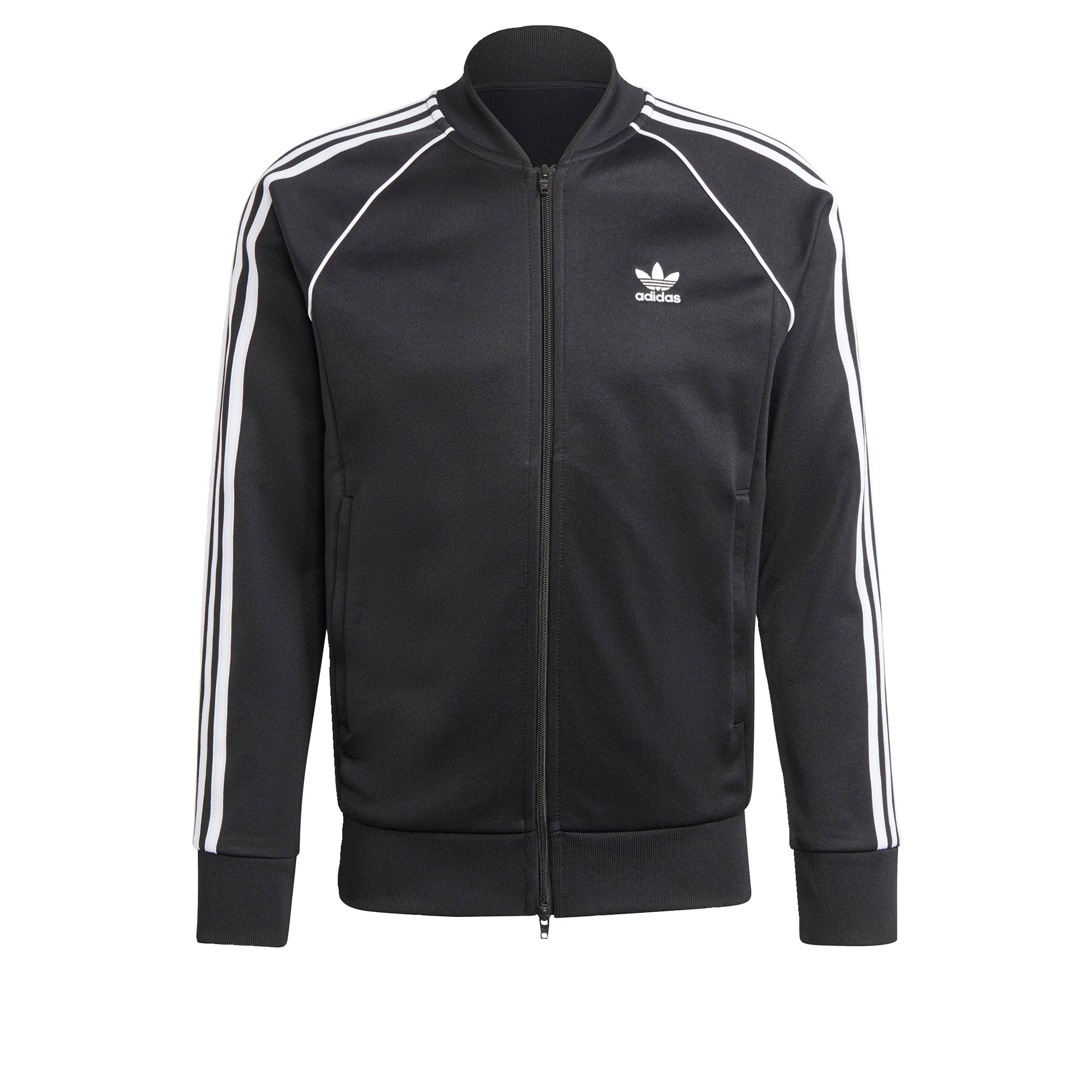 ADIDAS ORIGINALS Jopa na zadrgo  črna