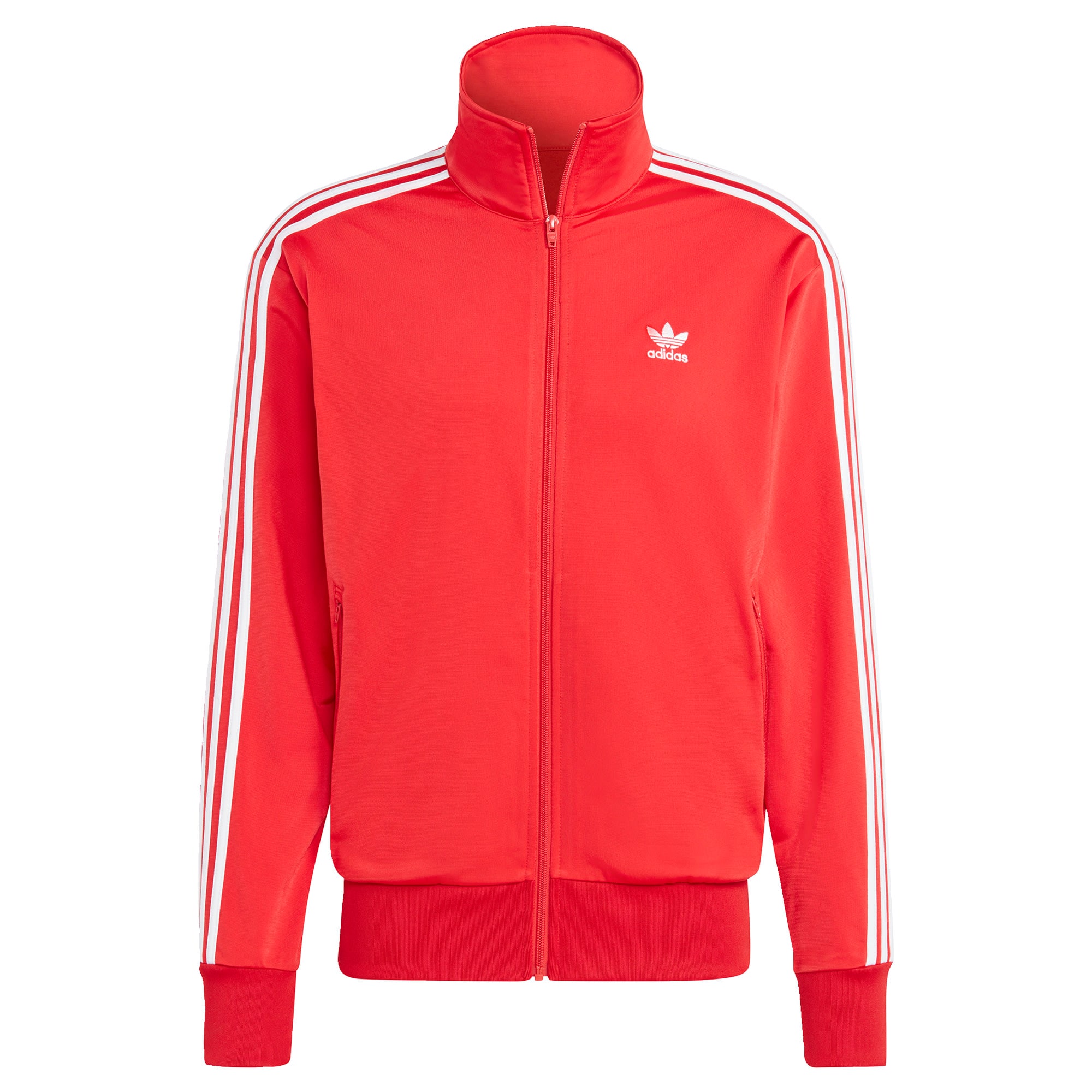 ADIDAS ORIGINALS Jopa na zadrgo  rdeča / bela