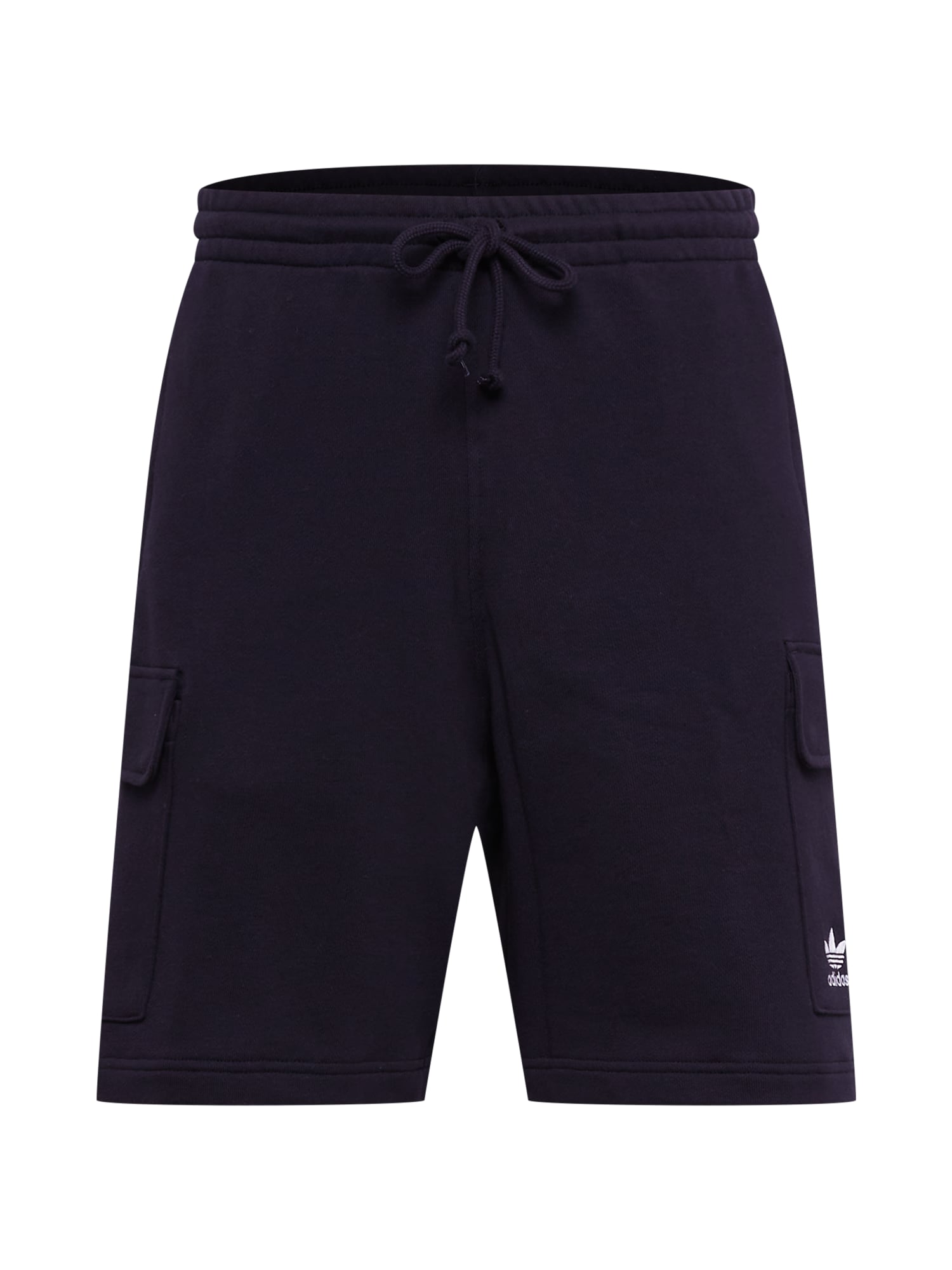 ADIDAS ORIGINALS Kargo hlače  črna / bela