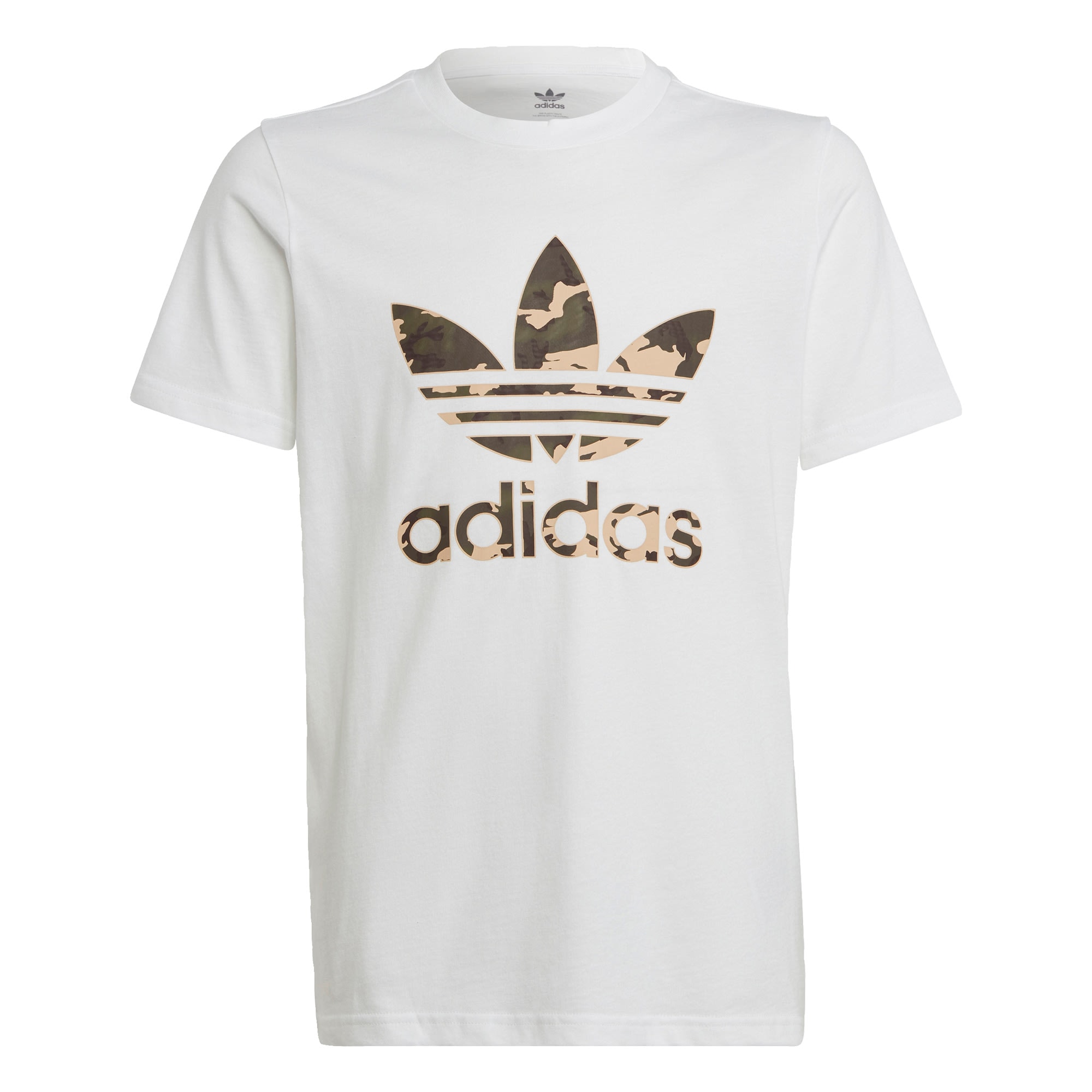 ADIDAS ORIGINALS Majica  bež / zelena / bela