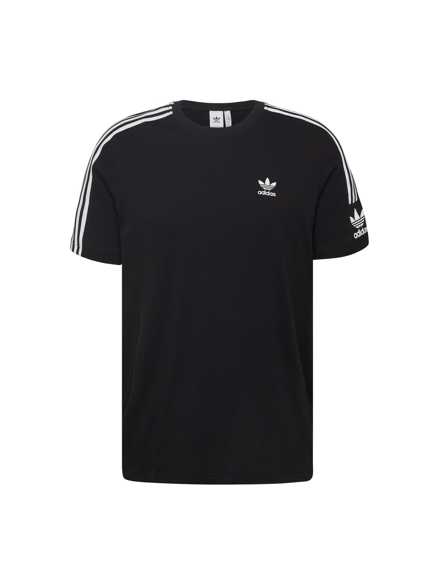 ADIDAS ORIGINALS Majica  črna / bela