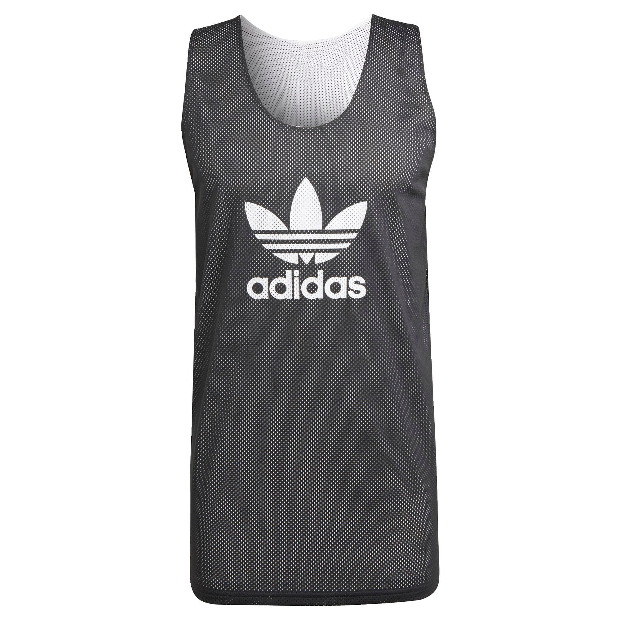 ADIDAS ORIGINALS Majica  črna / bela