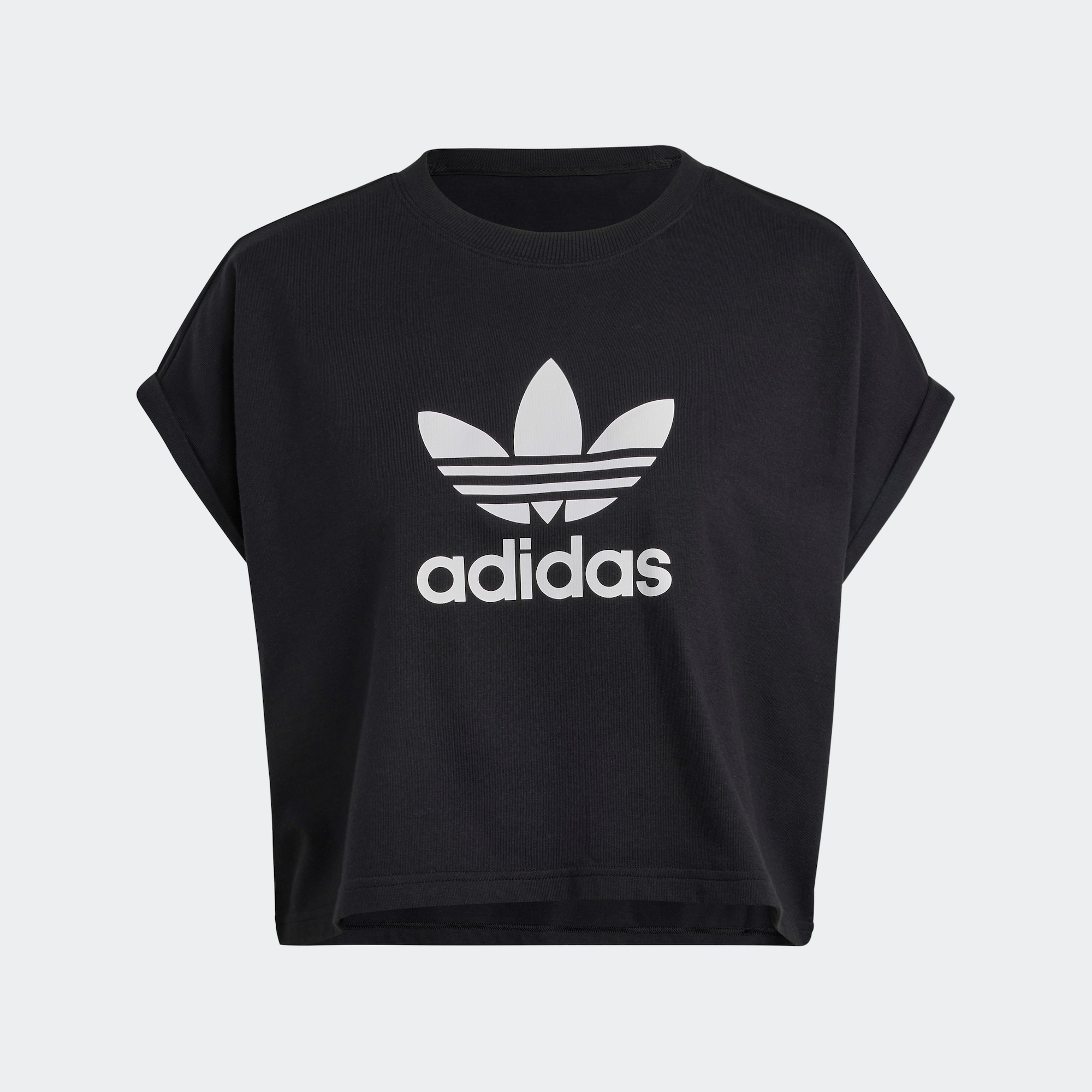 ADIDAS ORIGINALS Majica  črna / bela