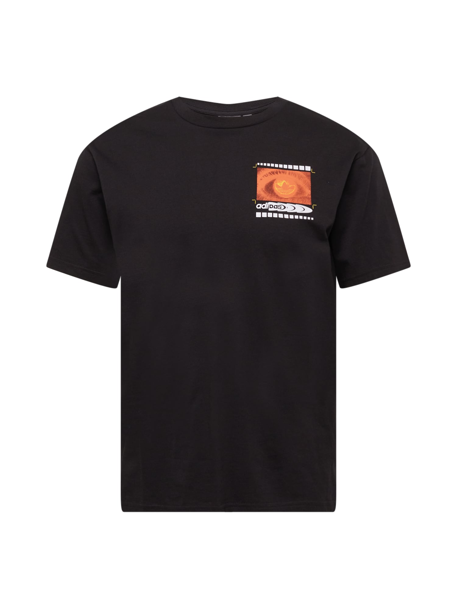 ADIDAS ORIGINALS Majica  rumena / oranžno rdeča / črna / bela